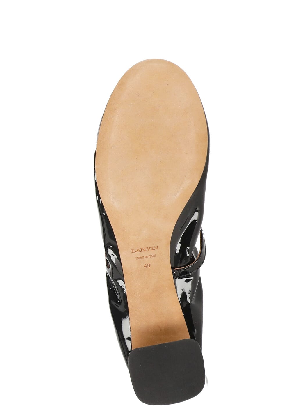 LANVIN LEATHER BALLET SHOES 