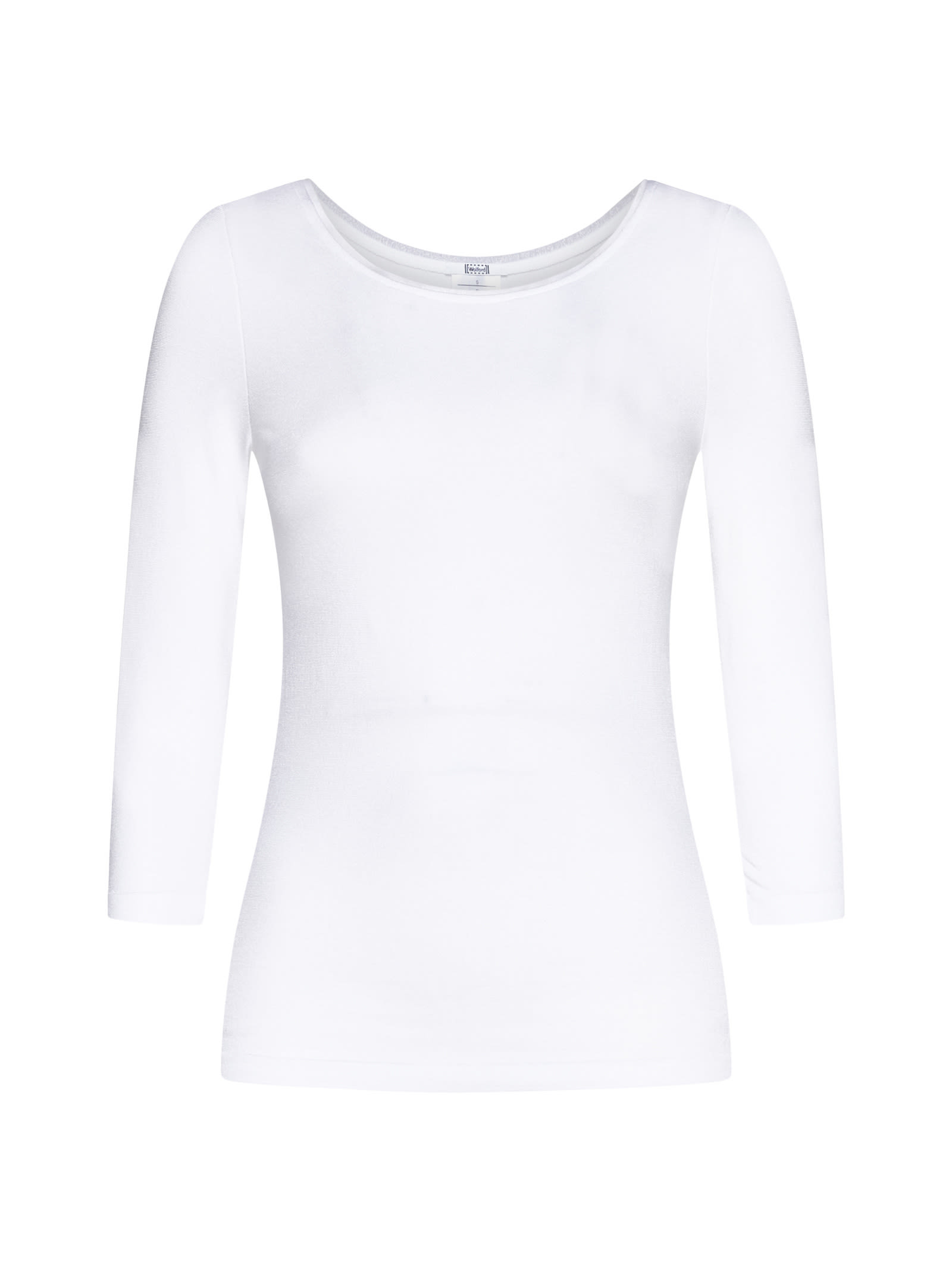 Shop Wolford Sweater In White