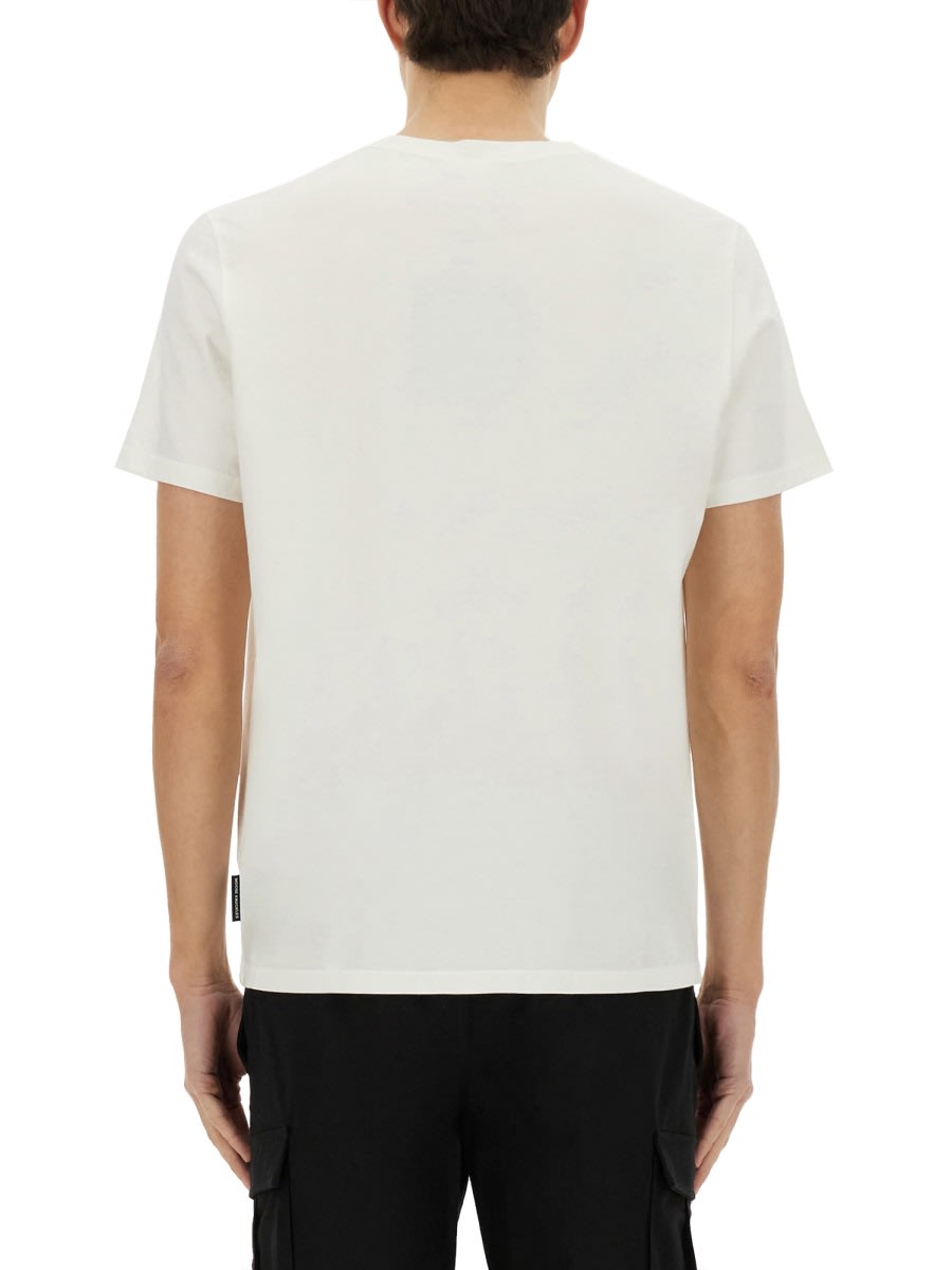 Moose Knuckles Duluth Mens T-shirt In White