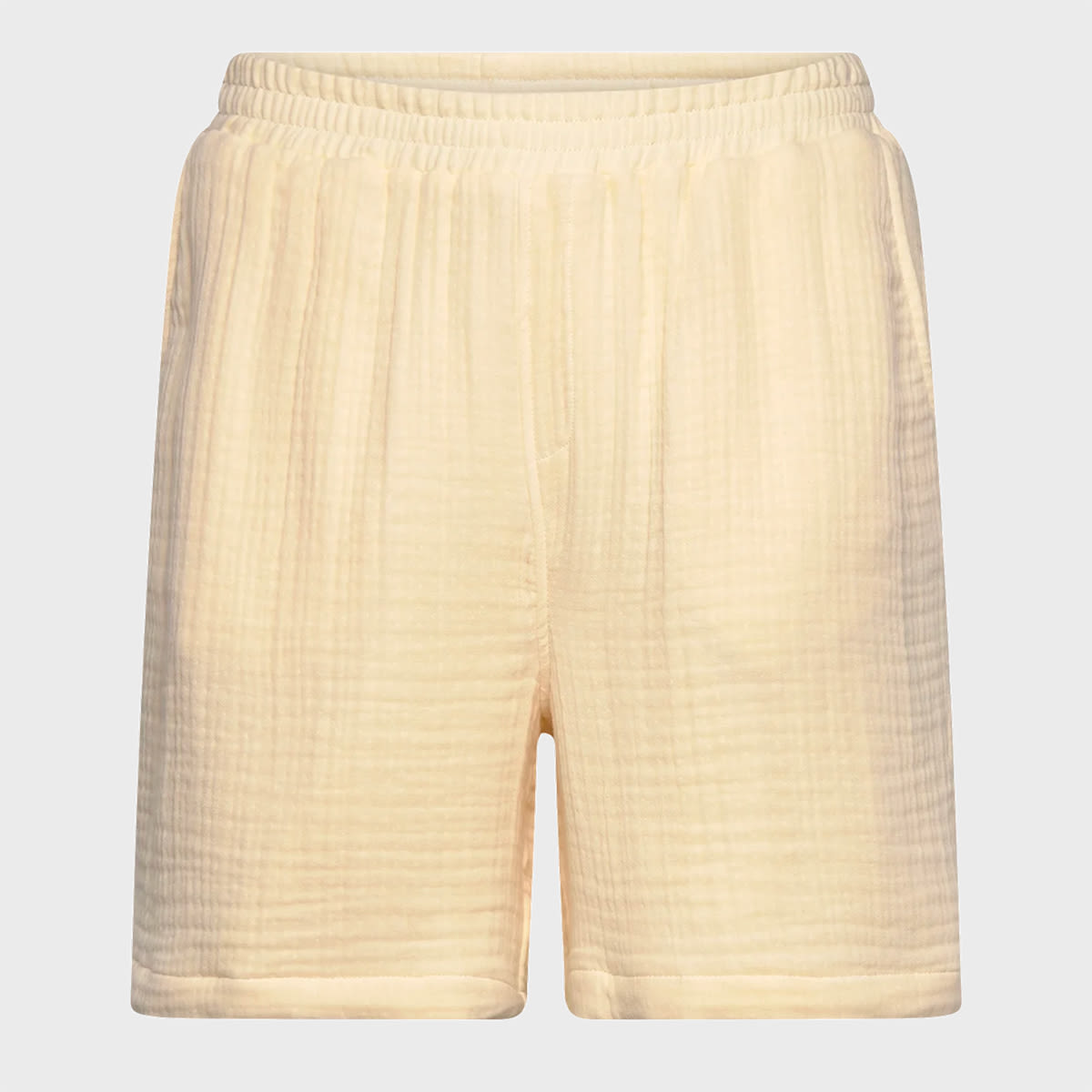 Daily Paper Yellow Cotton Shorts In Icing Yellow