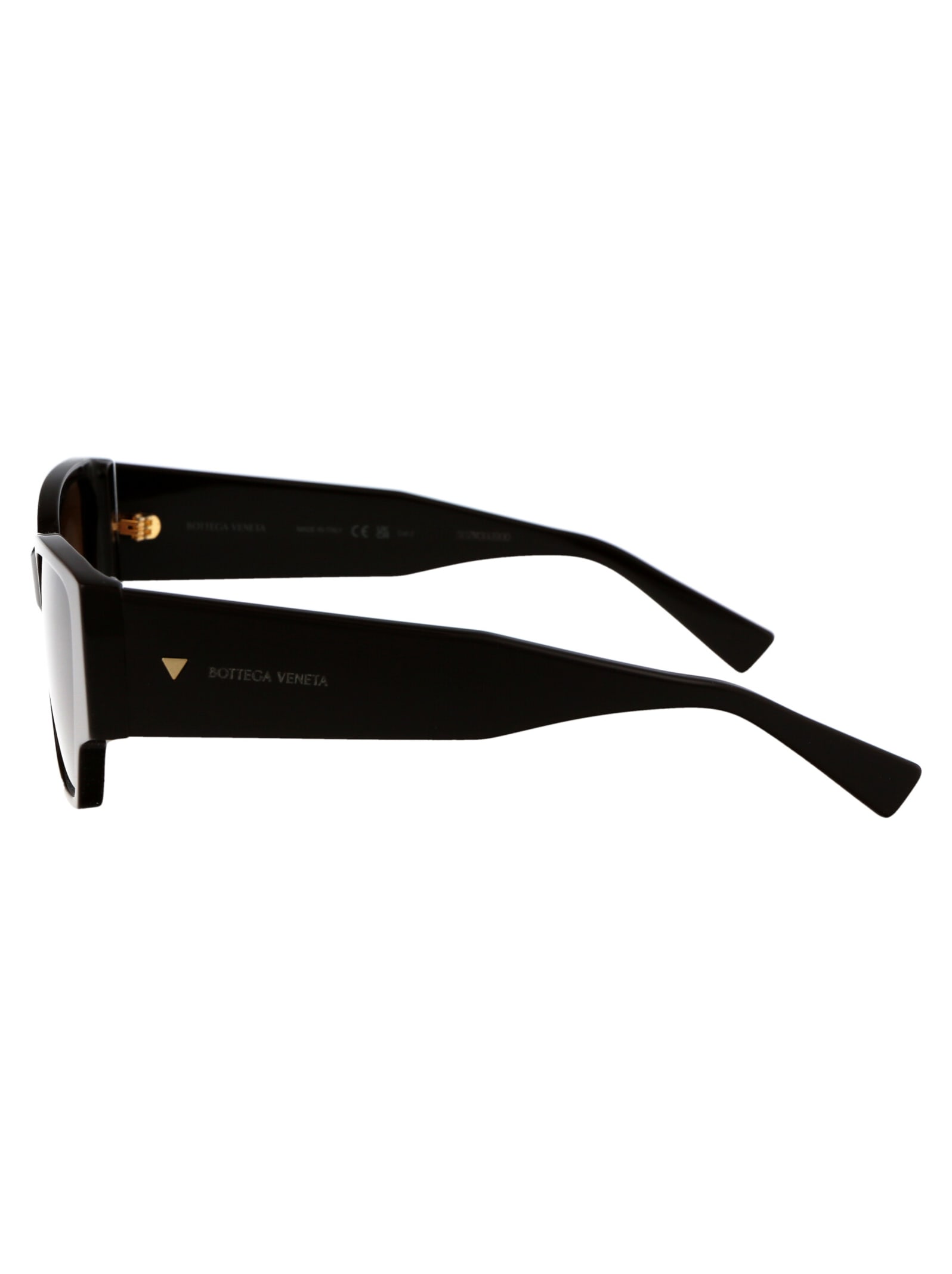 Shop Bottega Veneta Bv1285s Sunglasses In 003 Brown Brown Brown