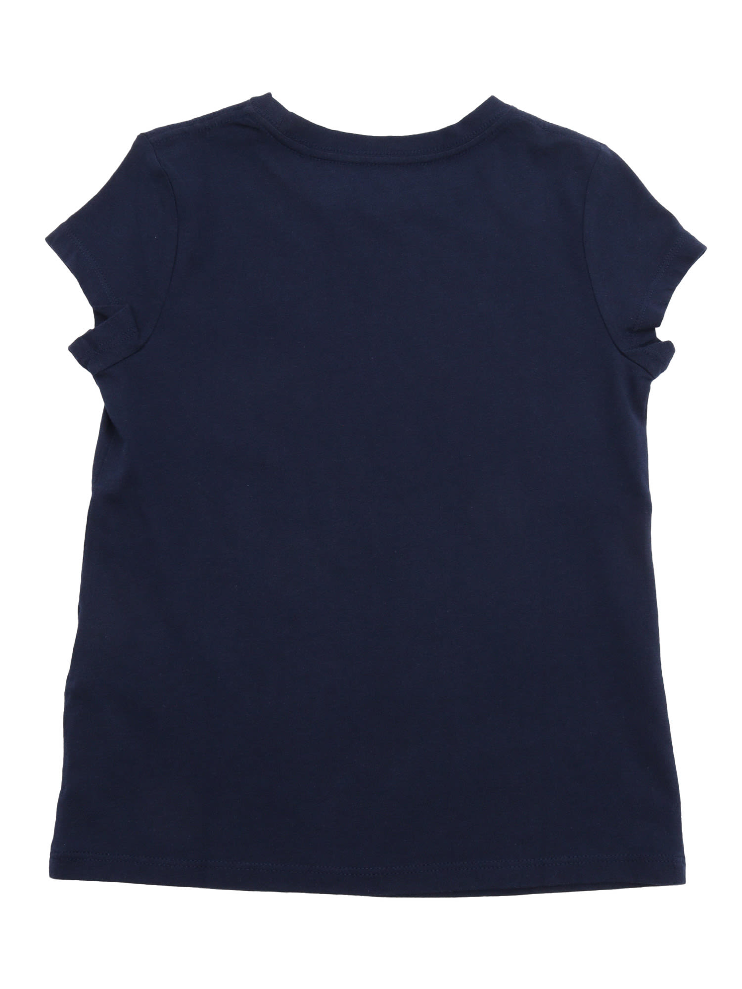 Polo Ralph Lauren Ss Cn Tee-tops-knit In Blue