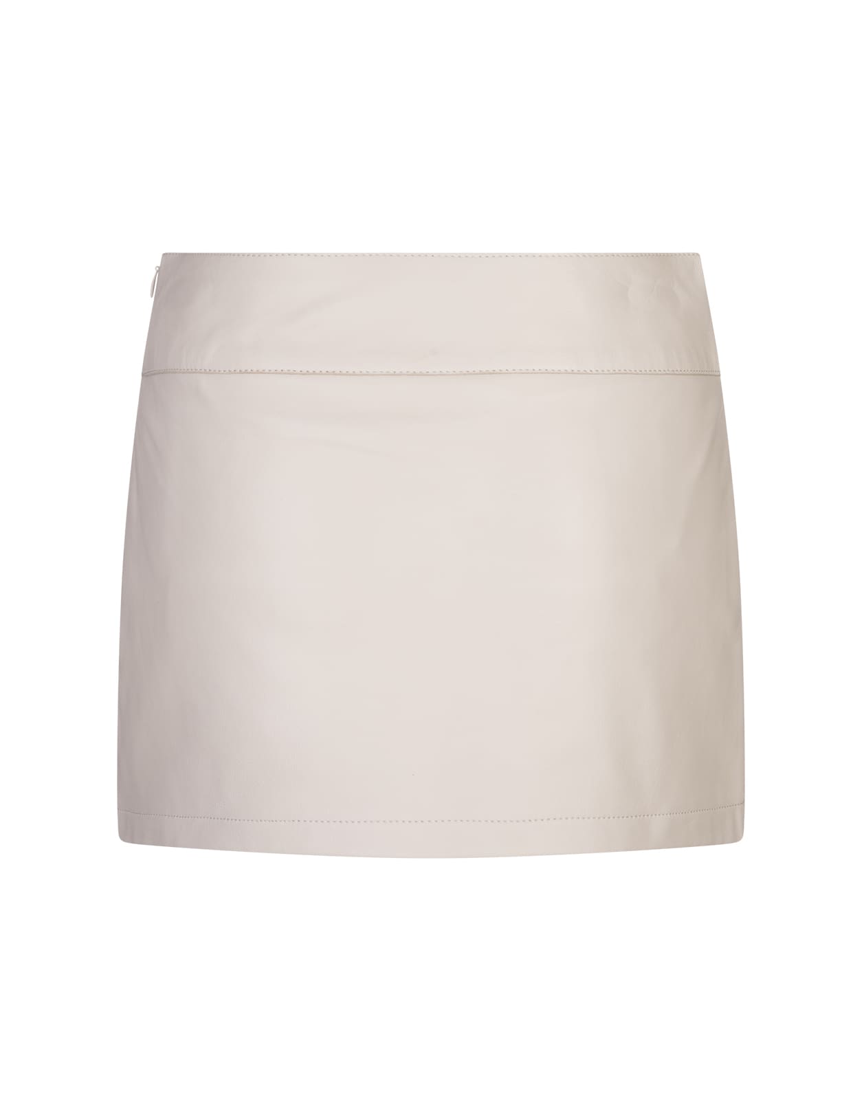 DIESEL WHITE L-DIXY MINI SKIRT 