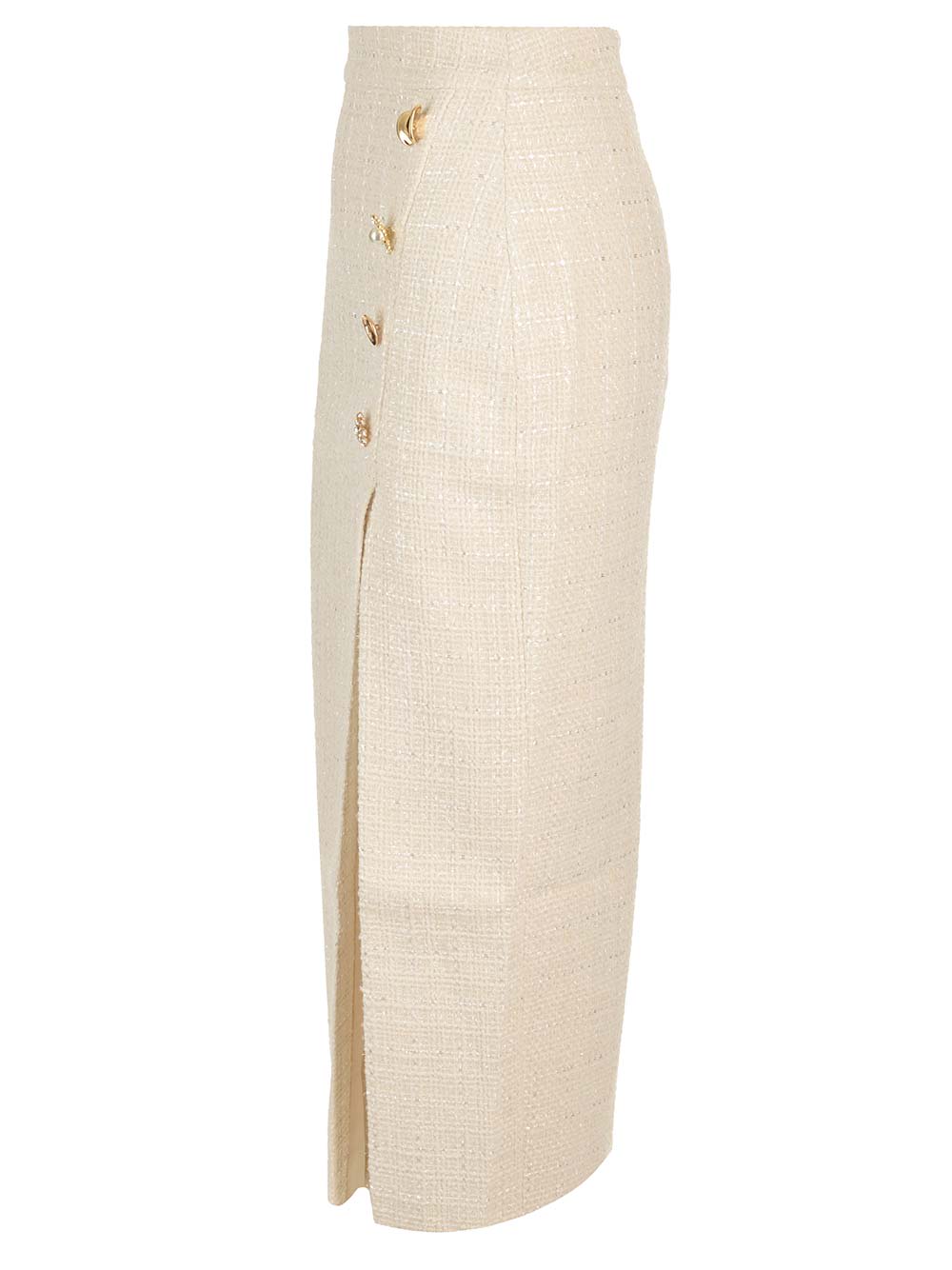 Self-portrait Skirt In White