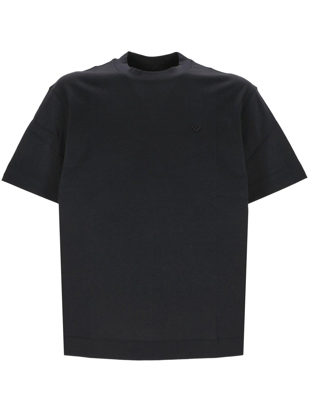 Logo-embroidered Crewneck T-shirt