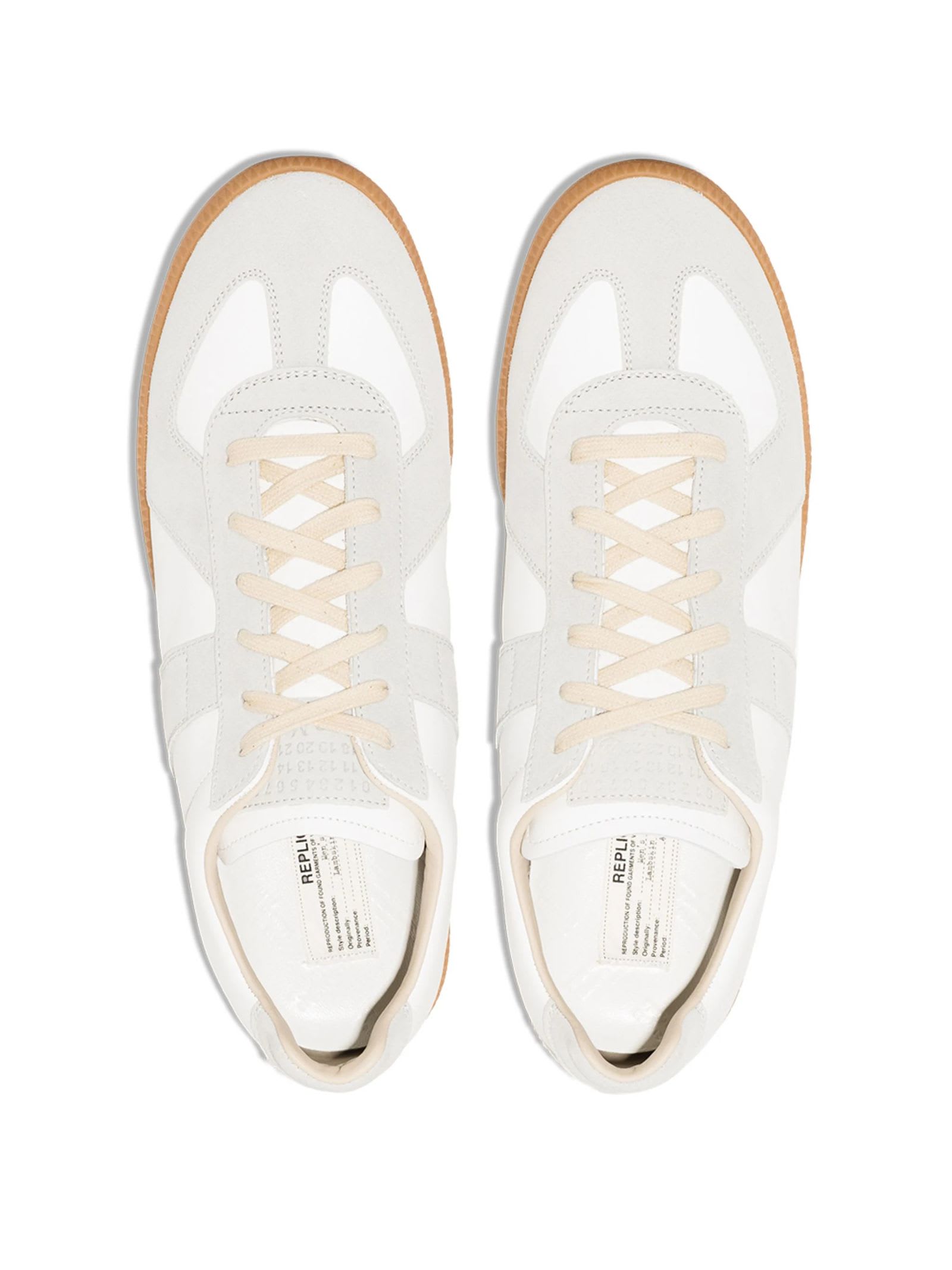 Shop Maison Margiela Sneakers White