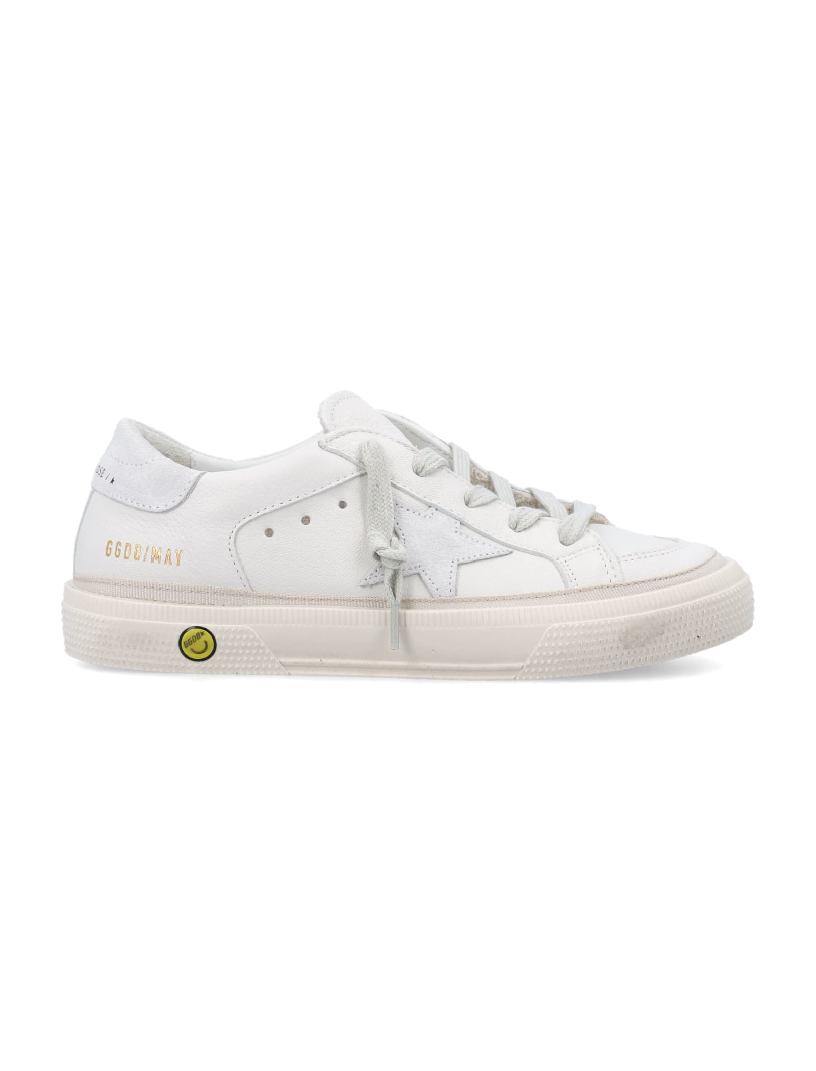 Golden Goose May Sneakers In Optic White