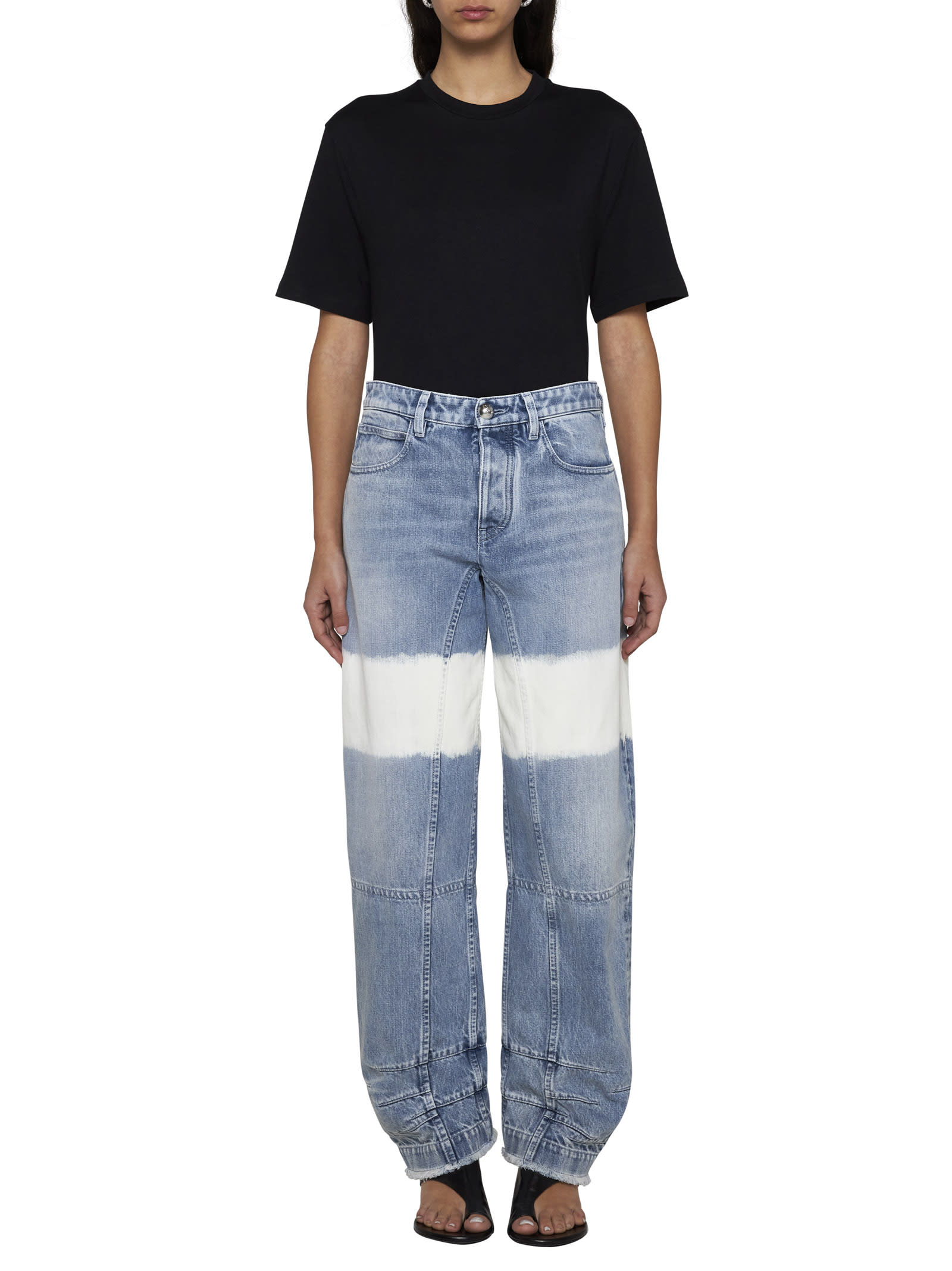 Shop Jil Sander Jeans In Blue