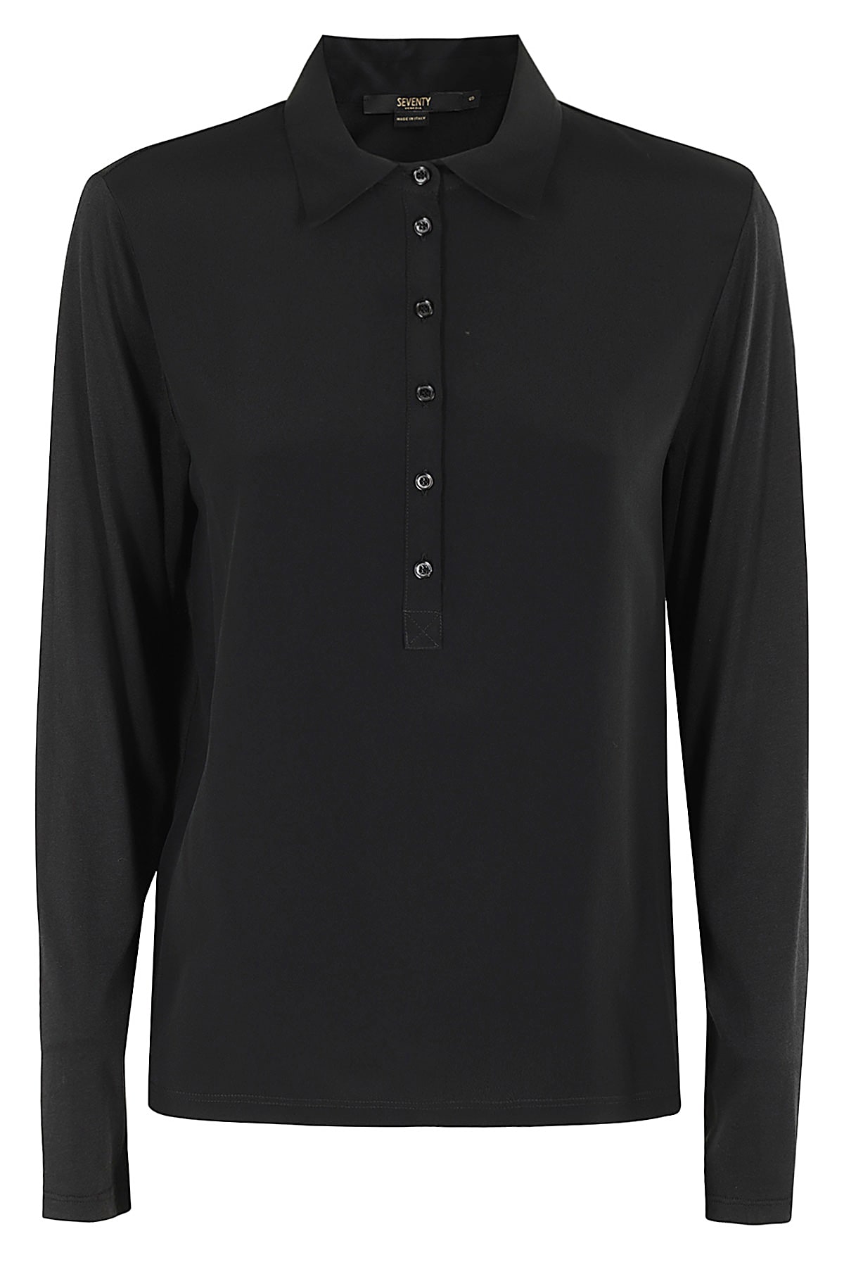 Shop Seventy Polo In Nero