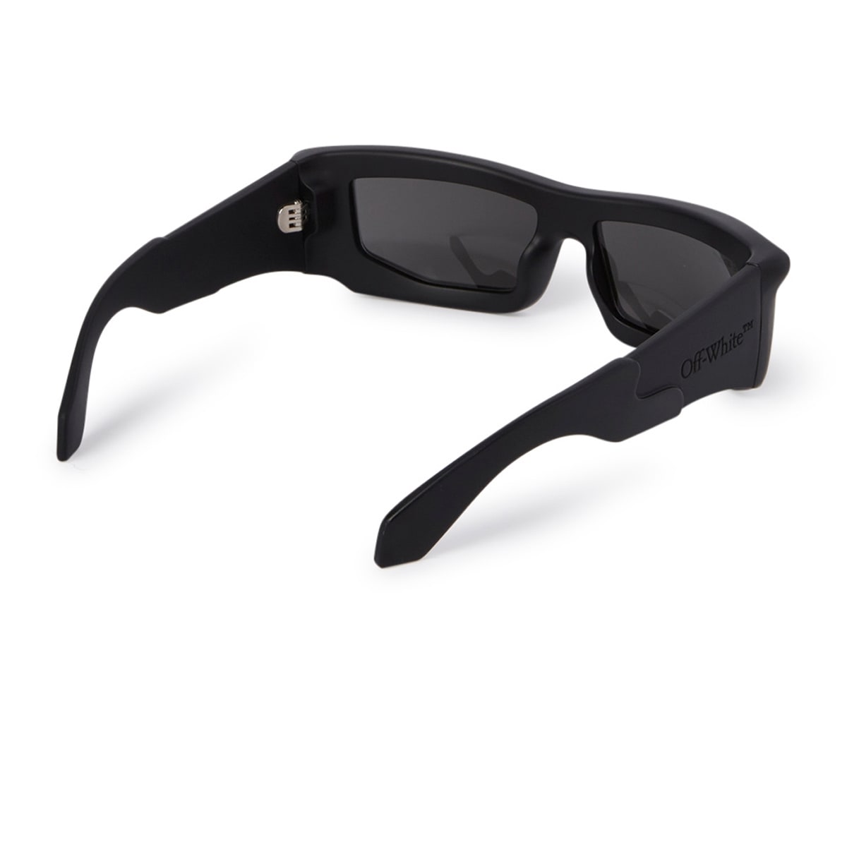 Shop Off-white Volcanite Sunglasses In Nero