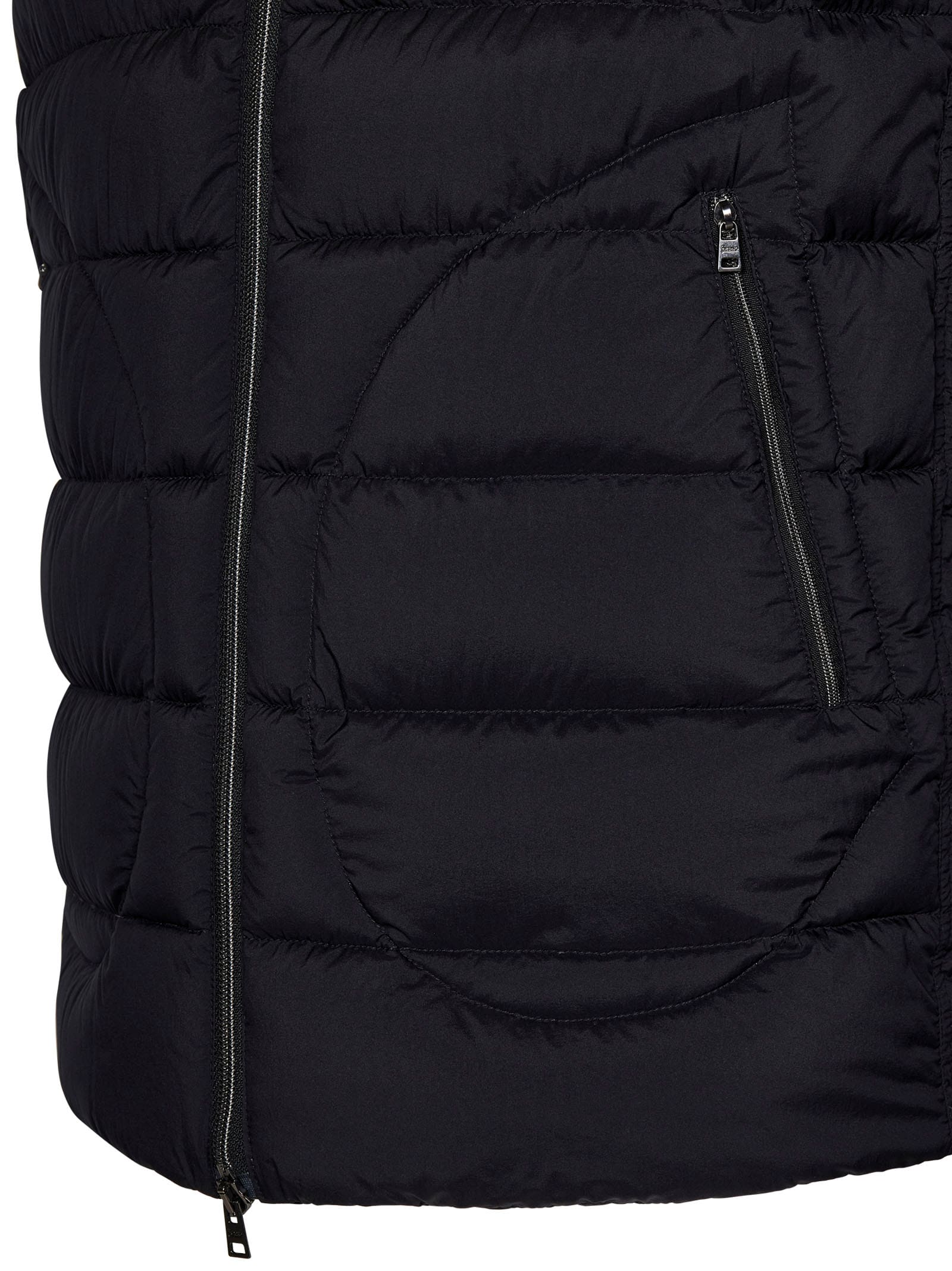 Shop Herno Gilet In Black