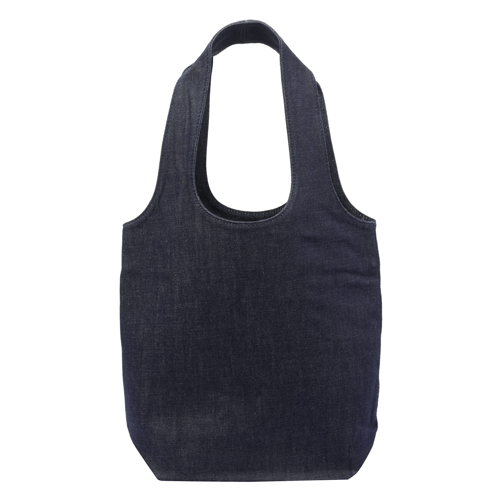 Apc A.p.c. Small Ninon Denim Tote Bags In Blue