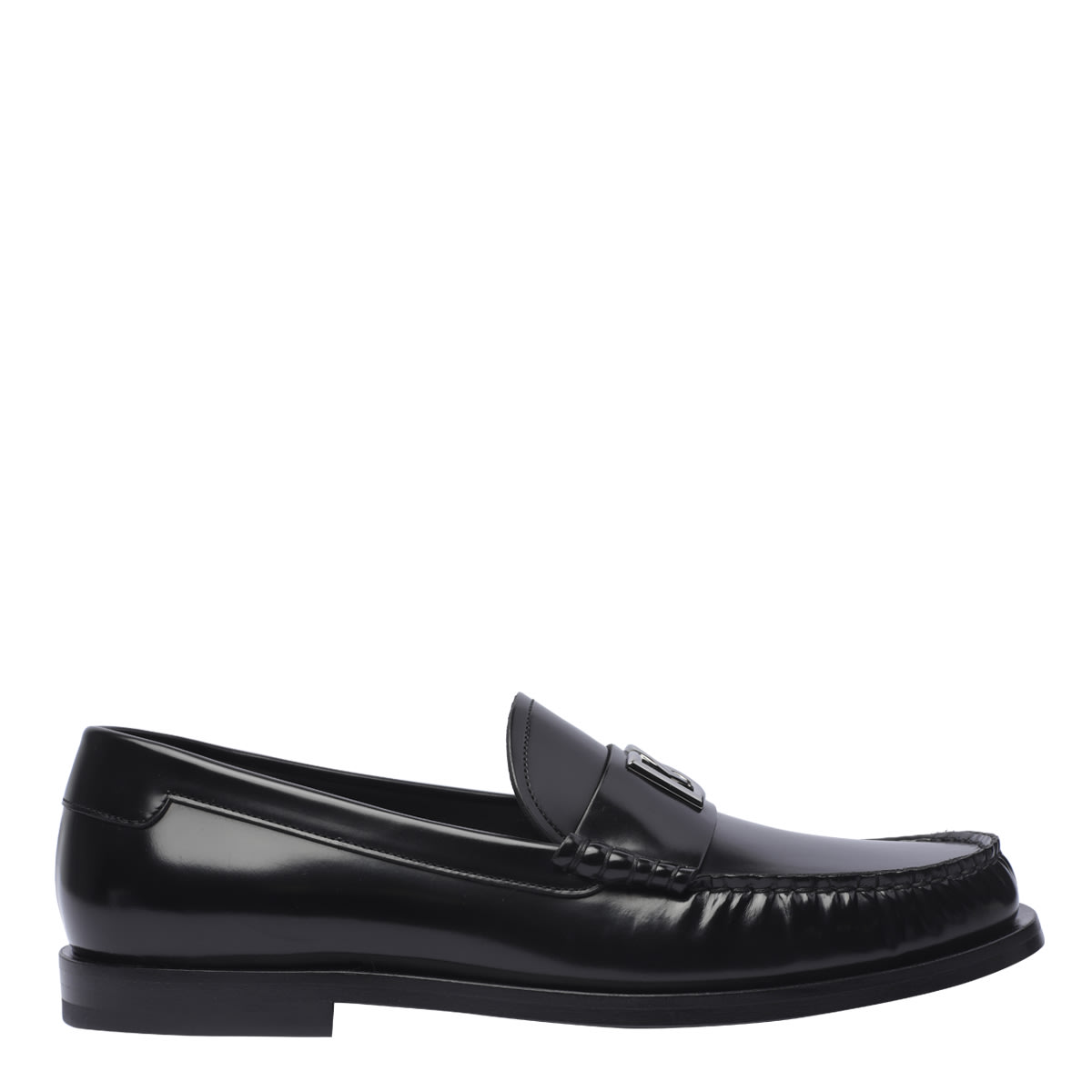 DOLCE & GABBANA LEATHER LOAFERS