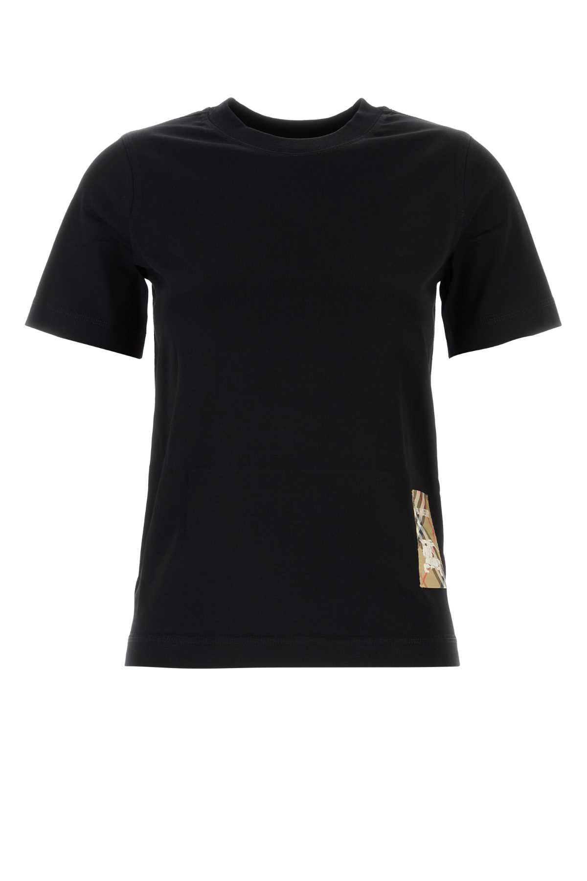 Black Cotton T-shirt