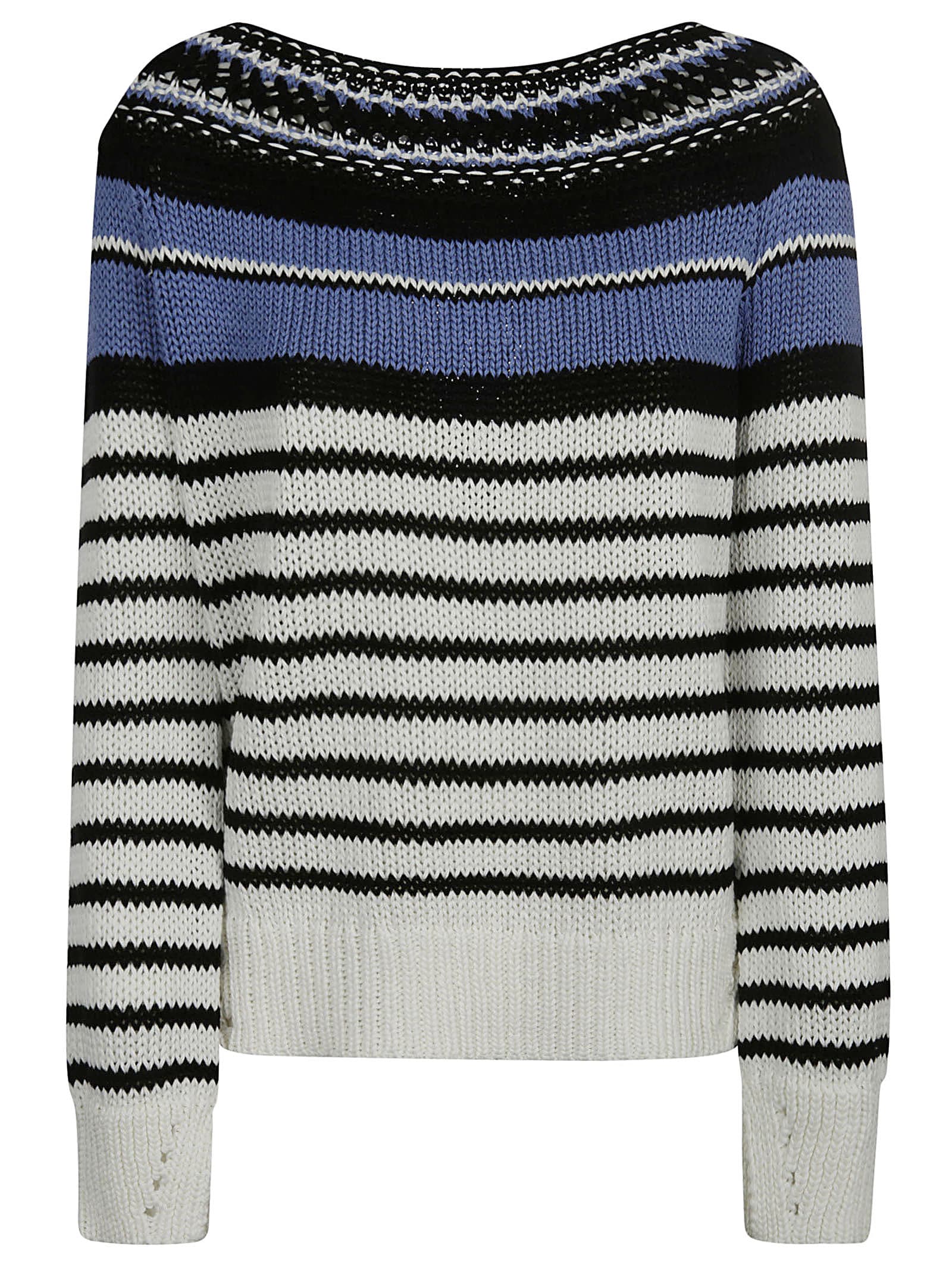Ermanno Ermanno Scervino Ribbed Knitted Sweater