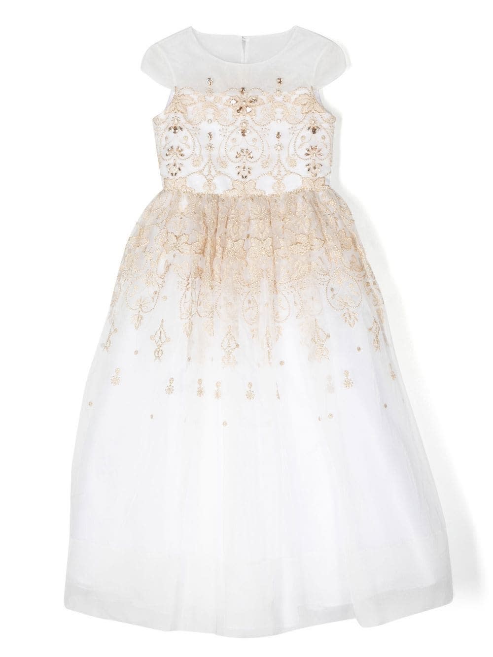 Shop Marchesa Couture Ceremony Dress In Gold