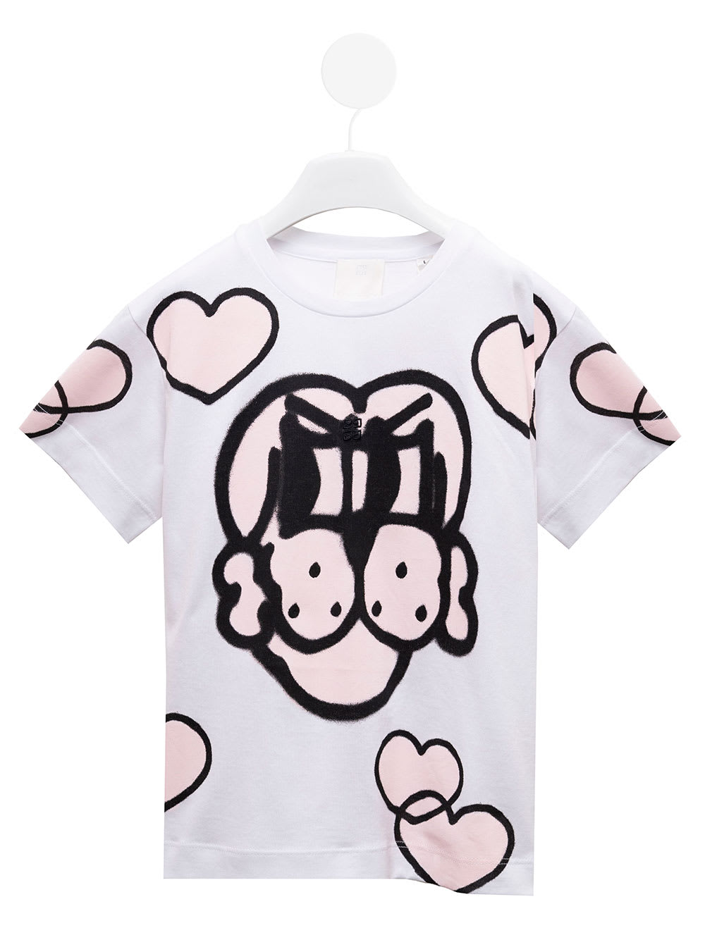 Bart T-shirt With Graphic Print Givenchy Kids Girl
