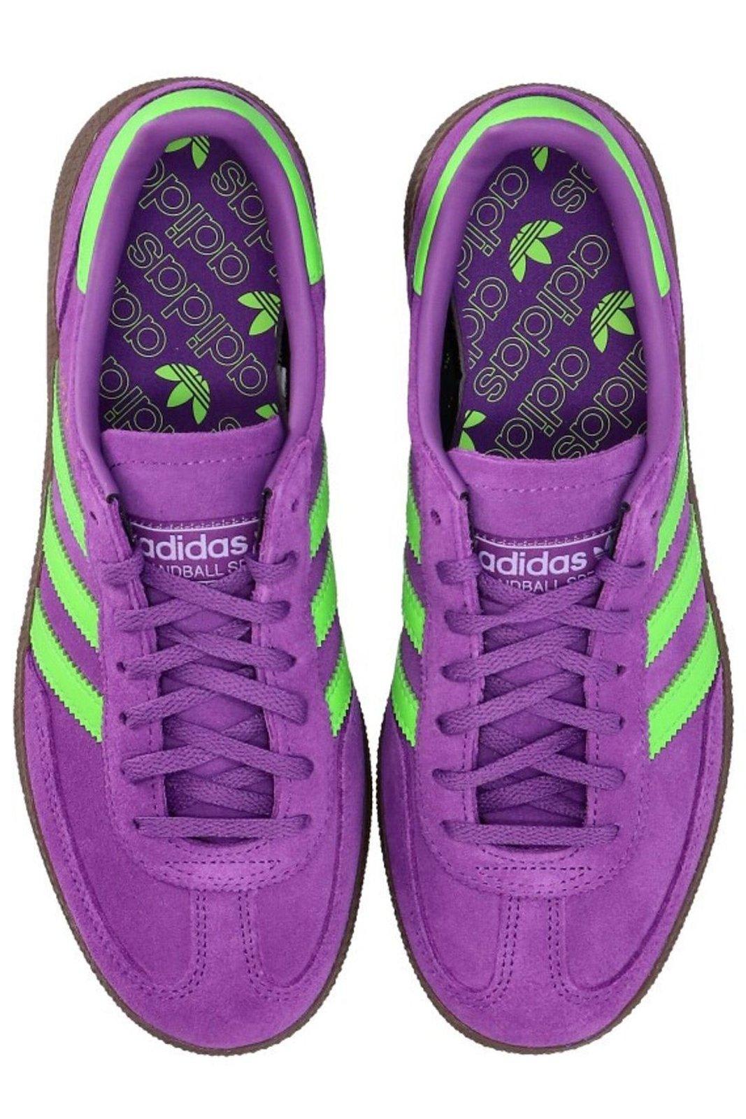 Adidas Originals Womens Adidas Handball Spezial Suede Low-top Trainers In Purple