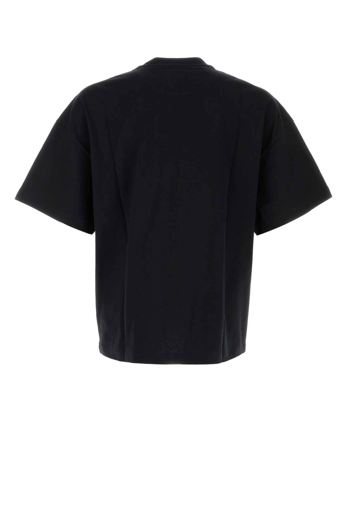 Shop Jil Sander Black Cotton T-shirt