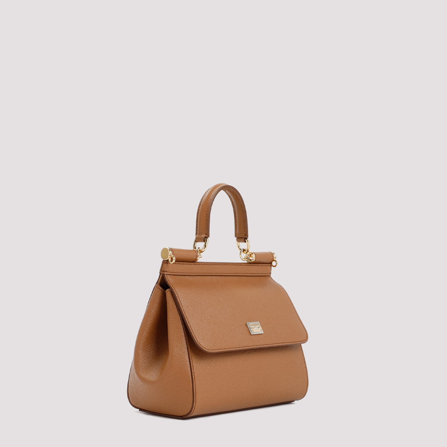 Dolce & Gabbana Miss Sicily Bag In Caramello