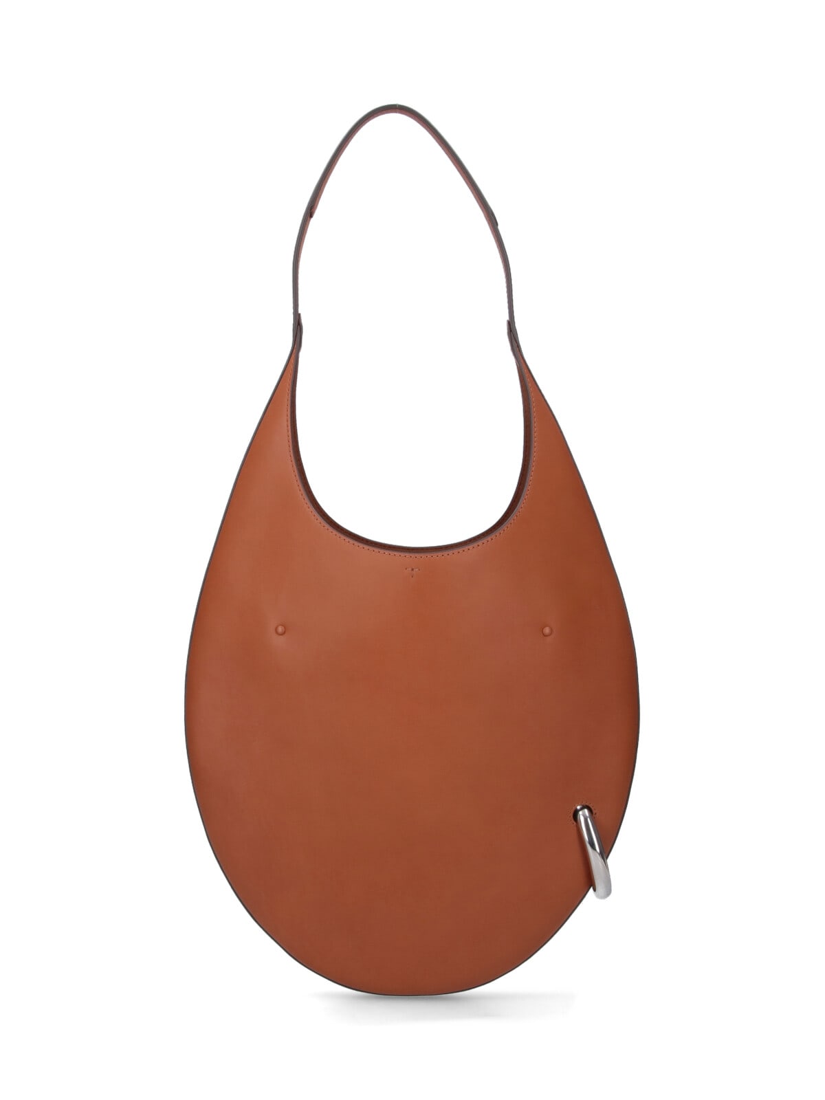 Tory Burch Pierced Hobo Bag In Brown