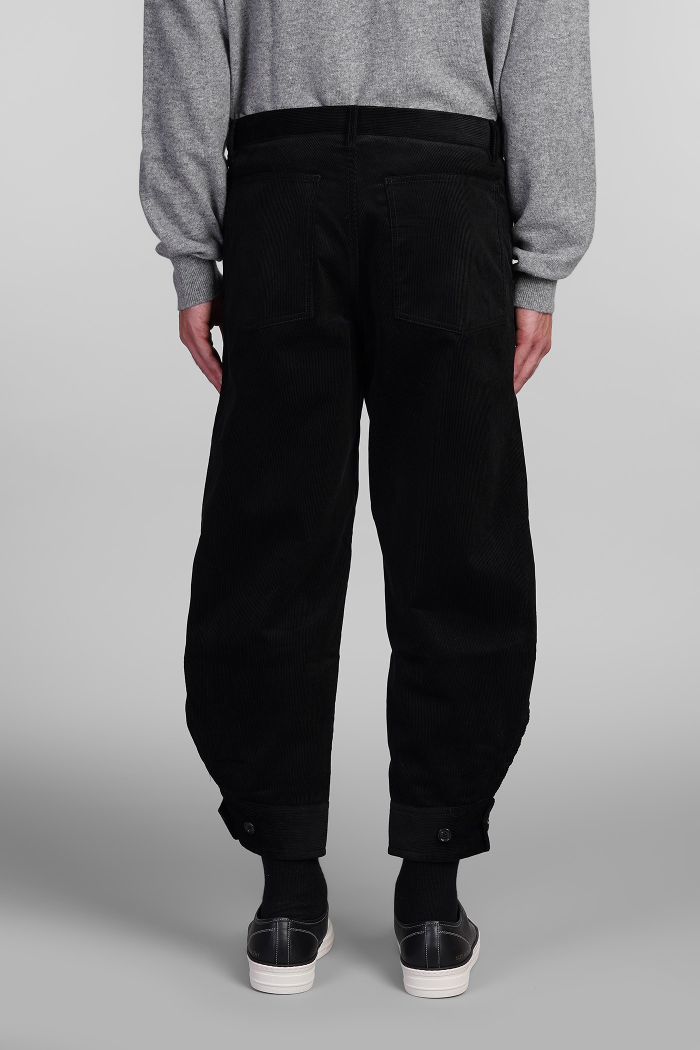 Shop Comme Des Garçons Shirt Pants In Black Cotton