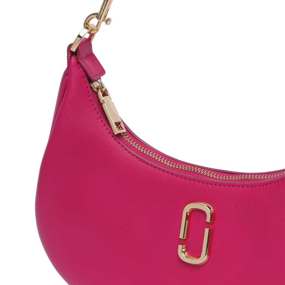Shop Marc Jacobs The Curve Bag In Lipstick Pink