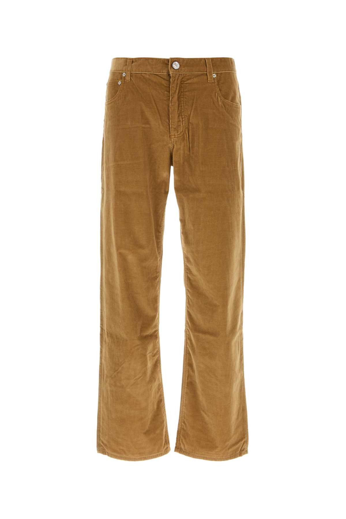 Etro Camel Stretch Corduroy Pant