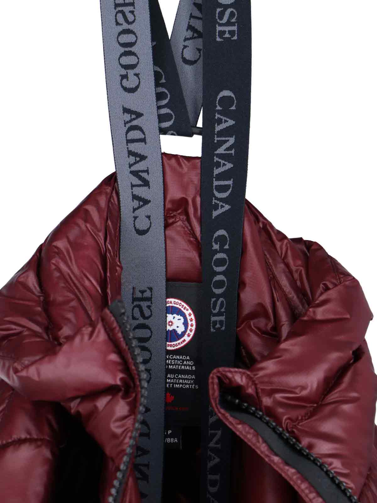 Shop Canada Goose Quilted Down Jacket In Red