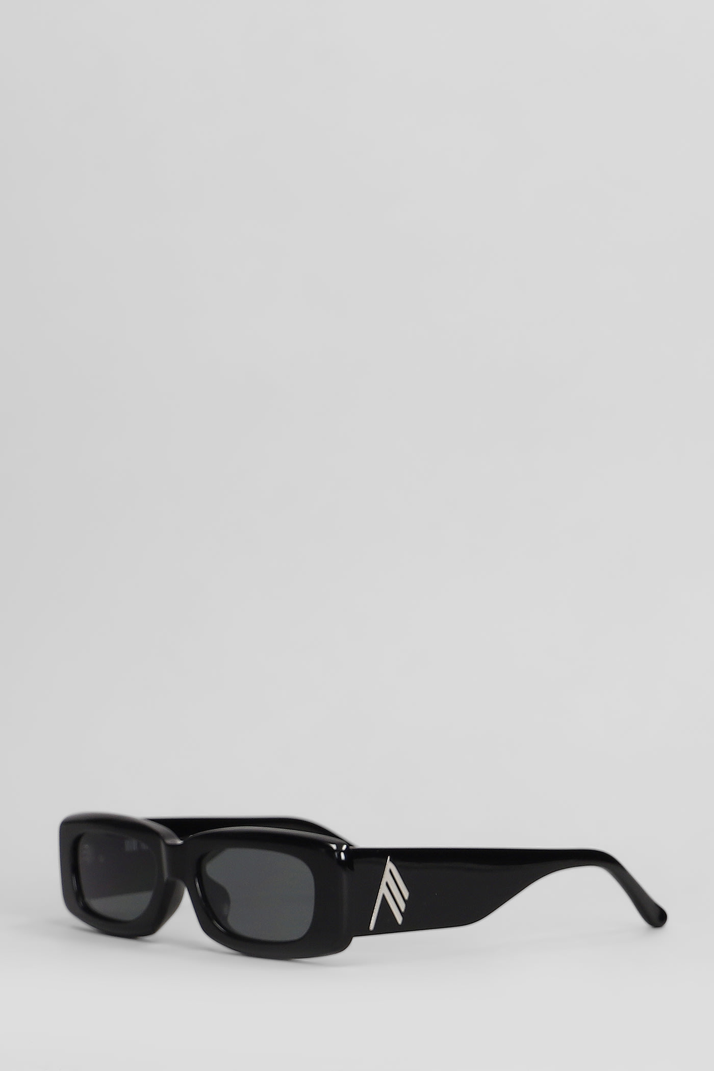 Attico Mini Marfa Sunglasses In Black Acetate