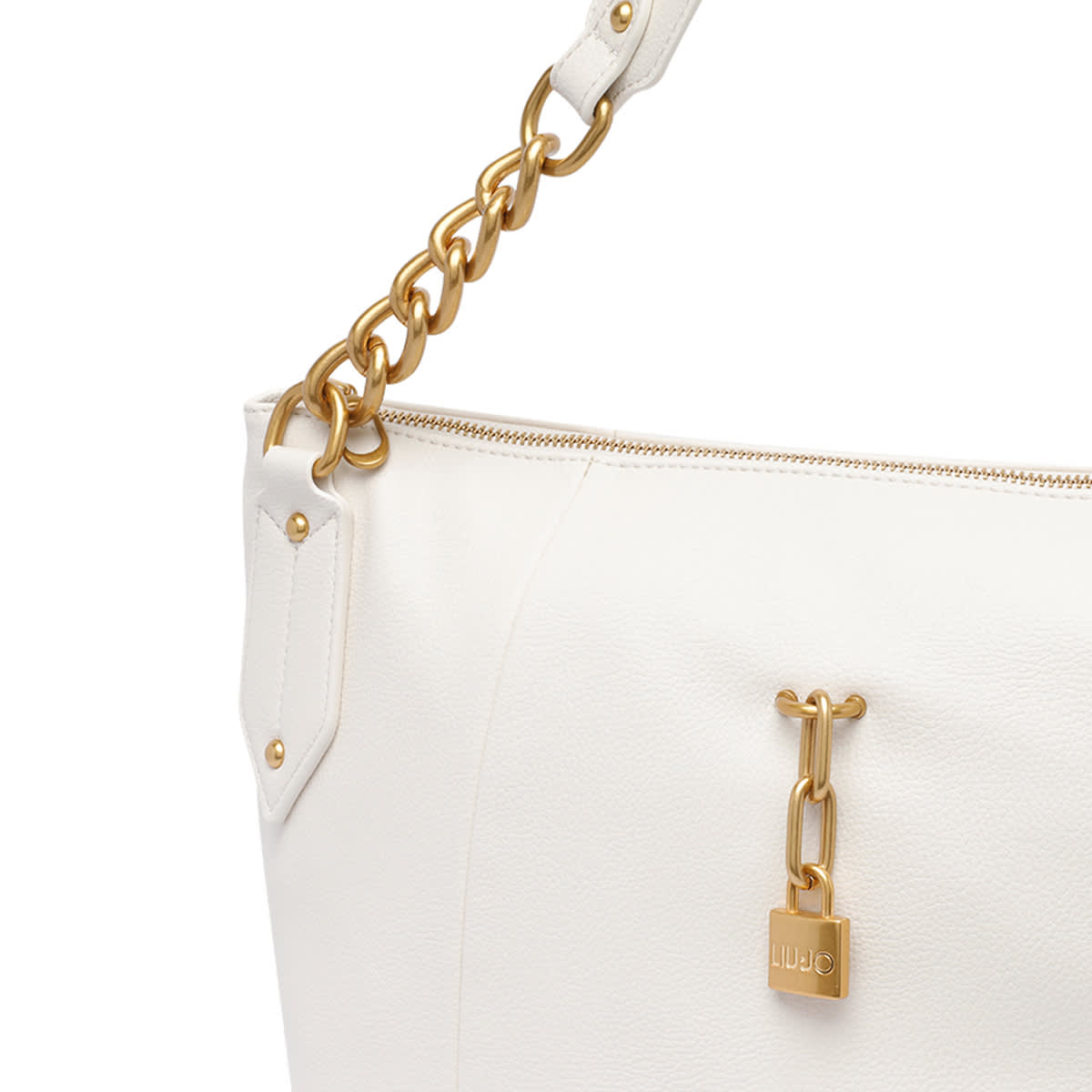 Liu •jo Logo Handbag In White