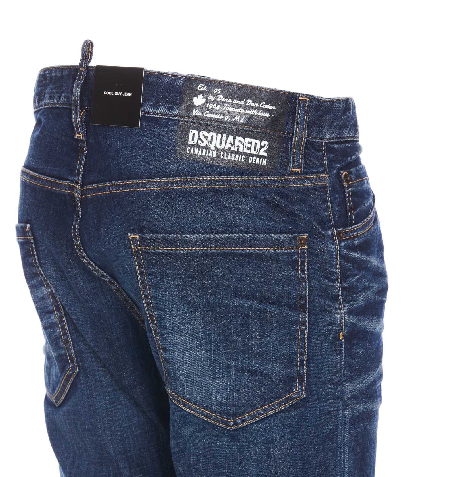 Shop Dsquared2 Cool Guy Jeans In Blue