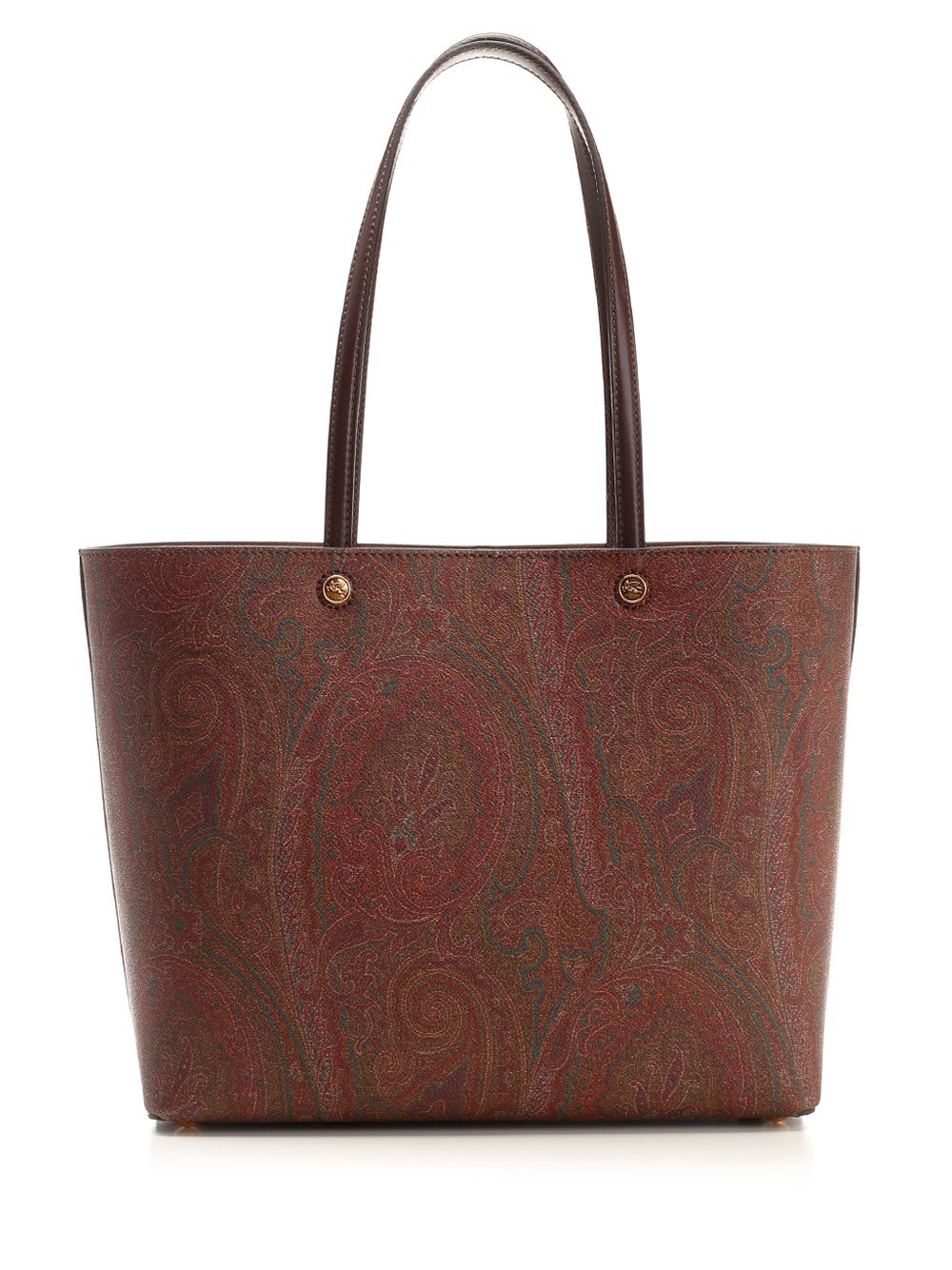 Etro Essential Tote Bag In Brown