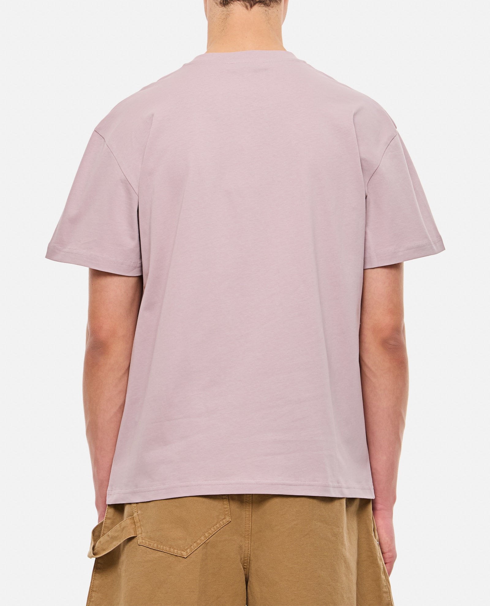Shop Jw Anderson Naturally Sweet Classic T-shirt In Purple