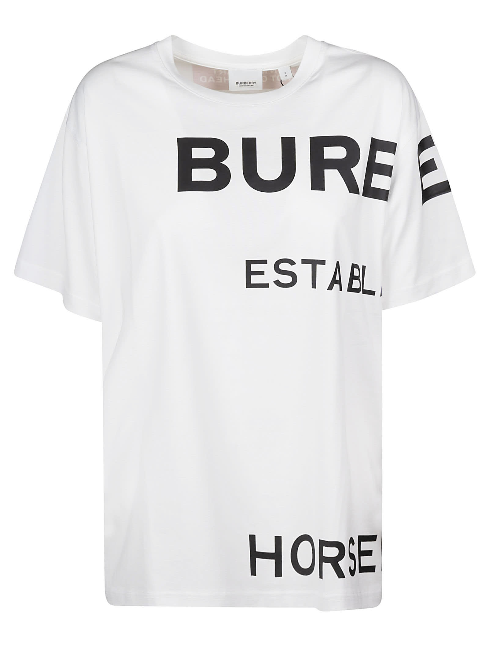 Burberry Side Logo Print T-shirt
