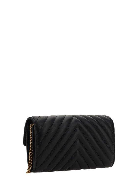 PINKO LOVE ONE SHOULDER WALLET