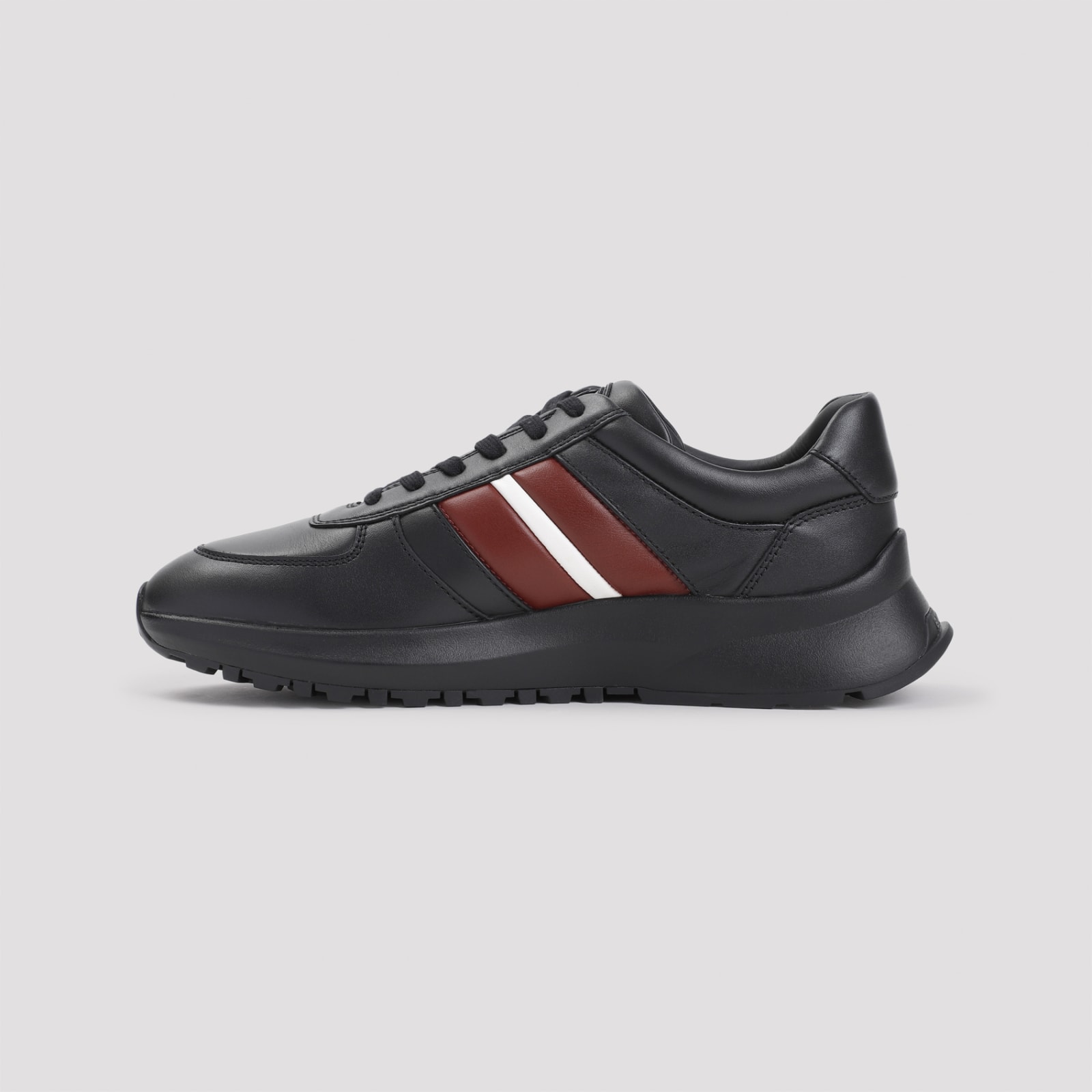 Bally Darsyl Sneakers In Black B.red Black