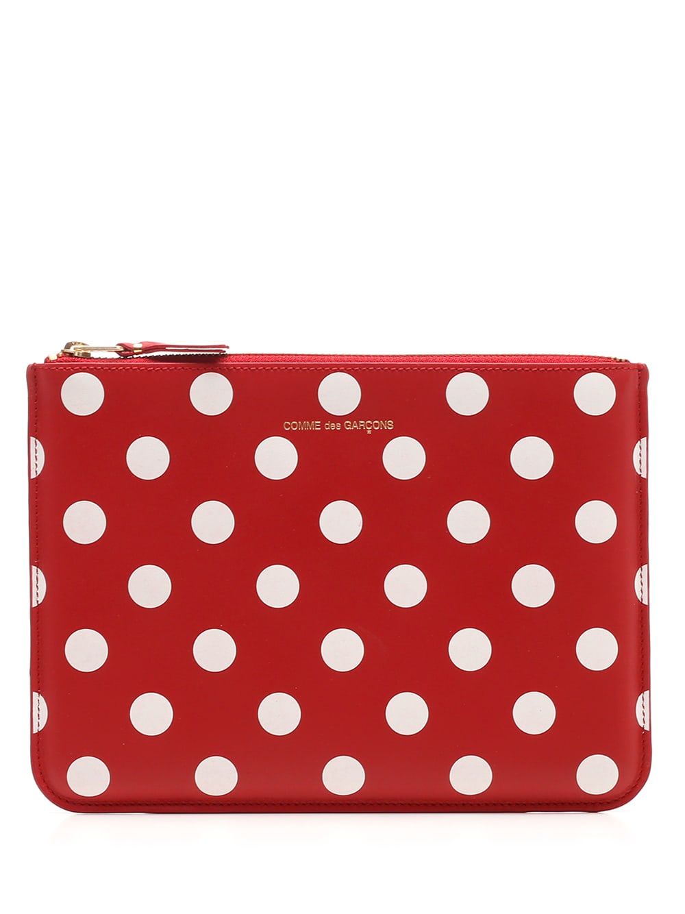 COMME DES GARÇONS POLKA DOTS POUCH