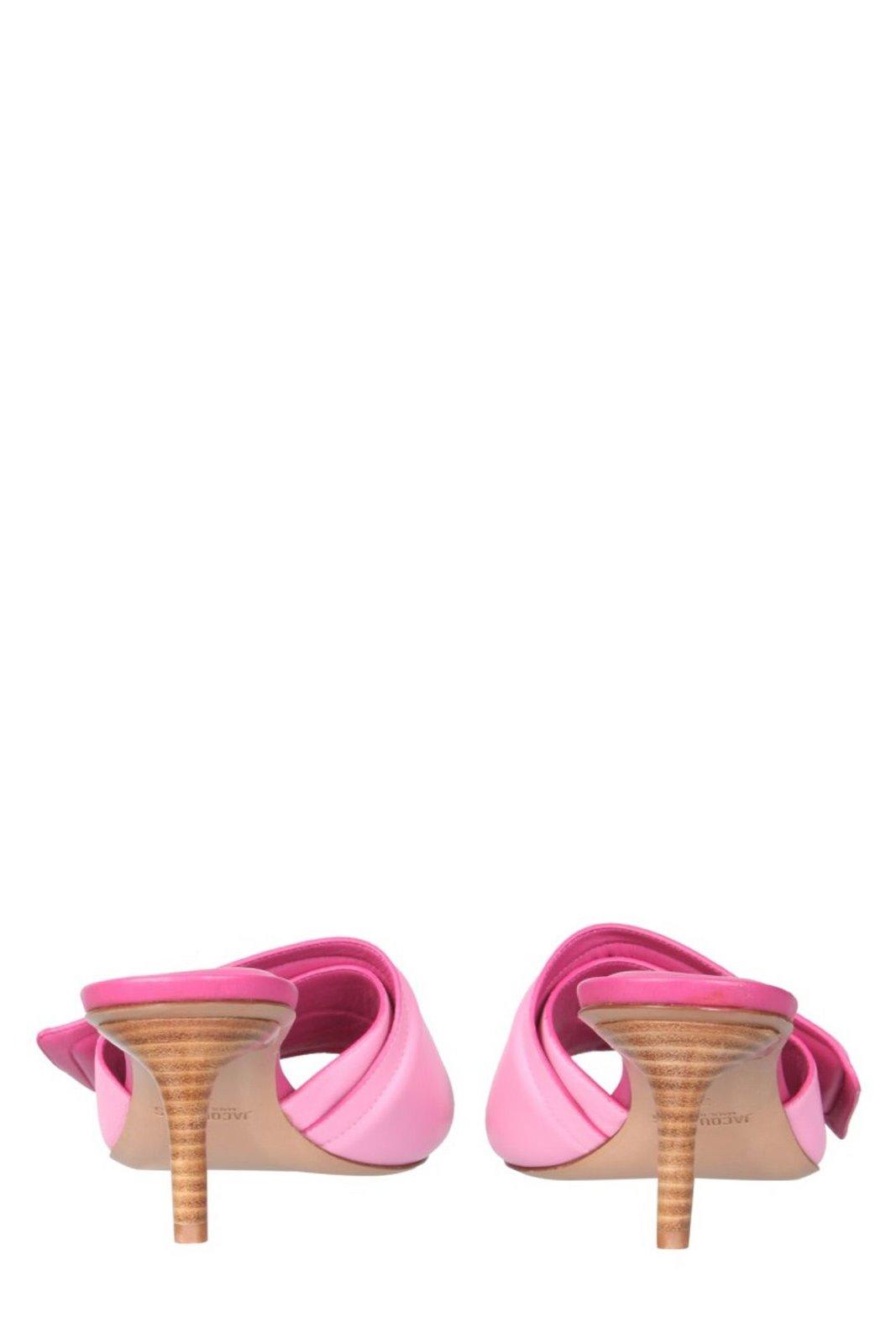 Shop Jacquemus Les Mules Piscine Slip-on Sandals In Pink