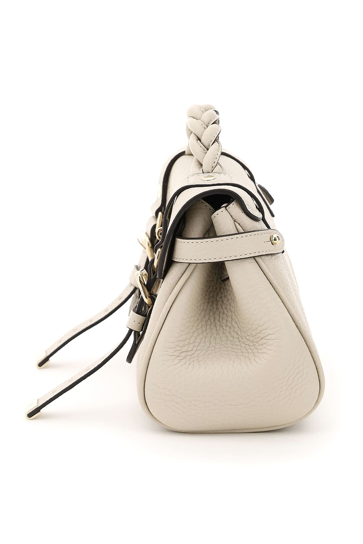 Mulberry Mini Alexa Shoulder Bag In Chalk