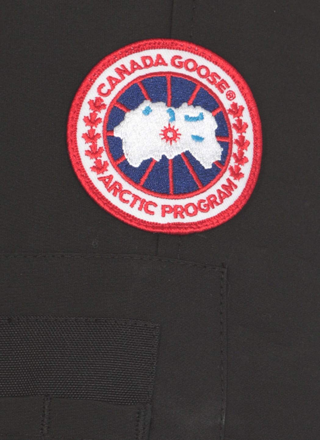Canada Goose Chilliwack Hooded Shell Down Bomber Jacket In Black