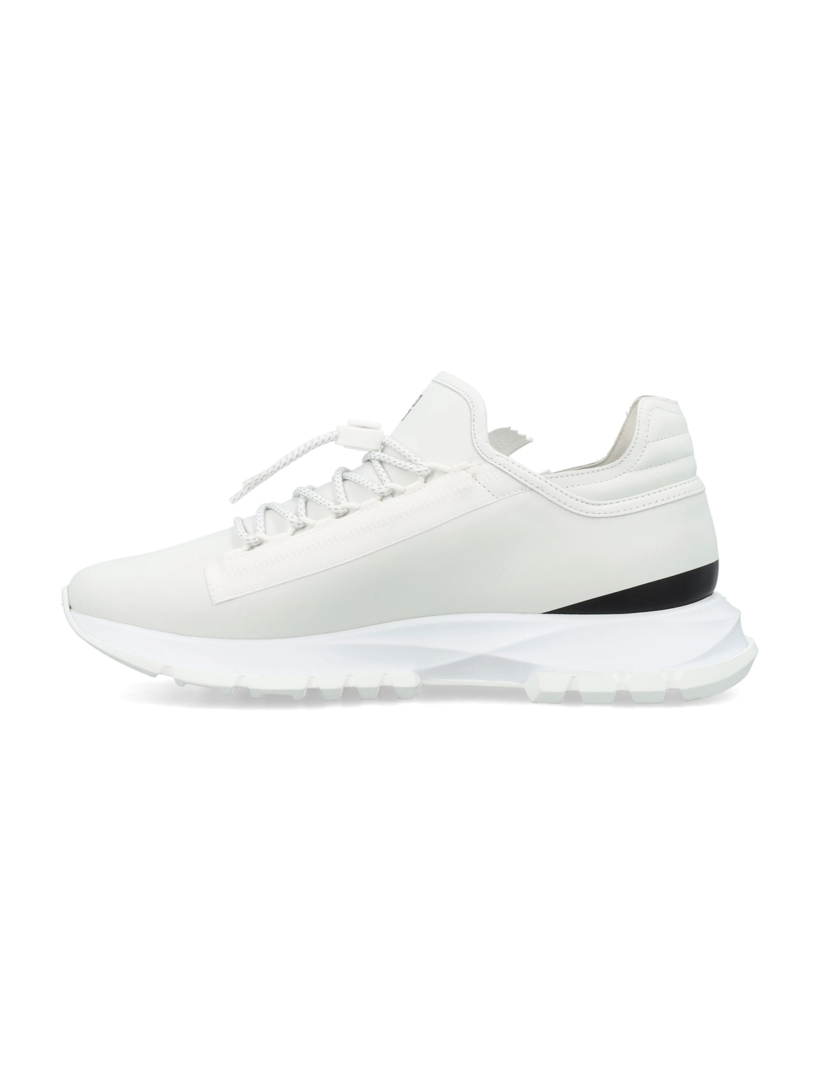 Shop Givenchy Spectre Zip Runners In White