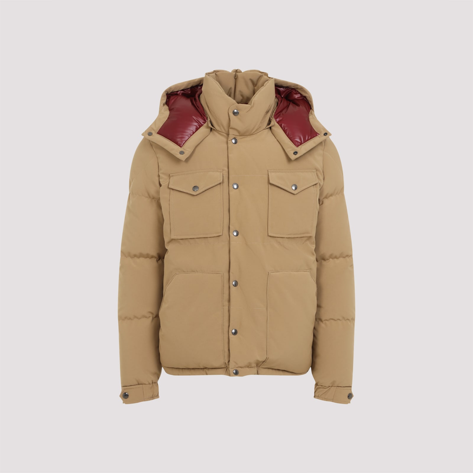 Shop Moncler Fornas Jacket In Cognac