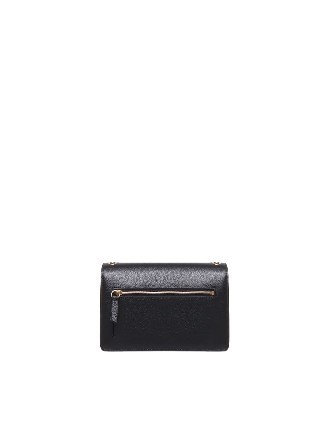 Shop Mulberry Small Darley Leather Bag In Black