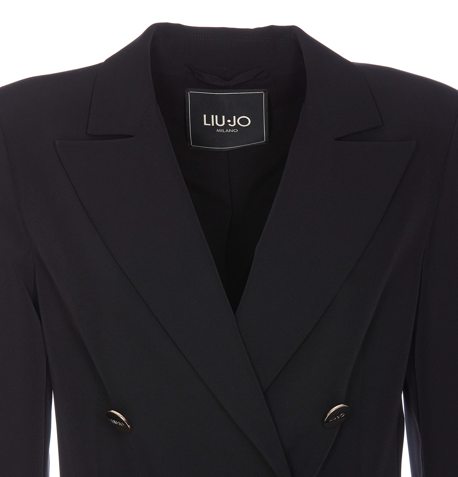 Shop Liu •jo Blazer In Black