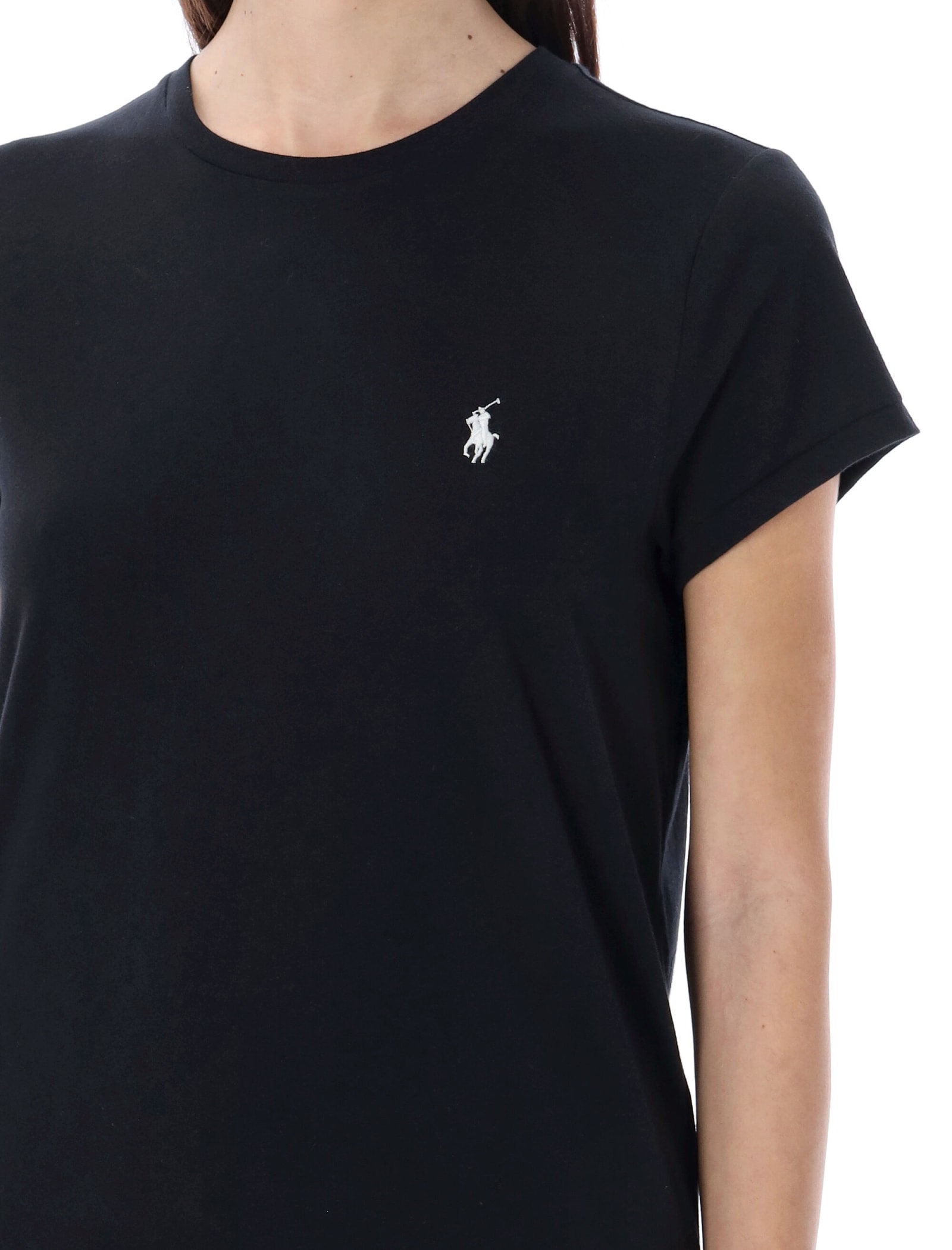 Shop Polo Ralph Lauren Classic Pony T-shirt In Black