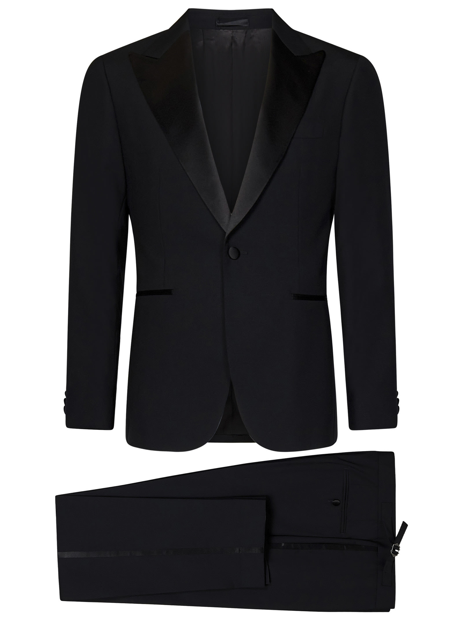 Shop Low Brand Suit In Black