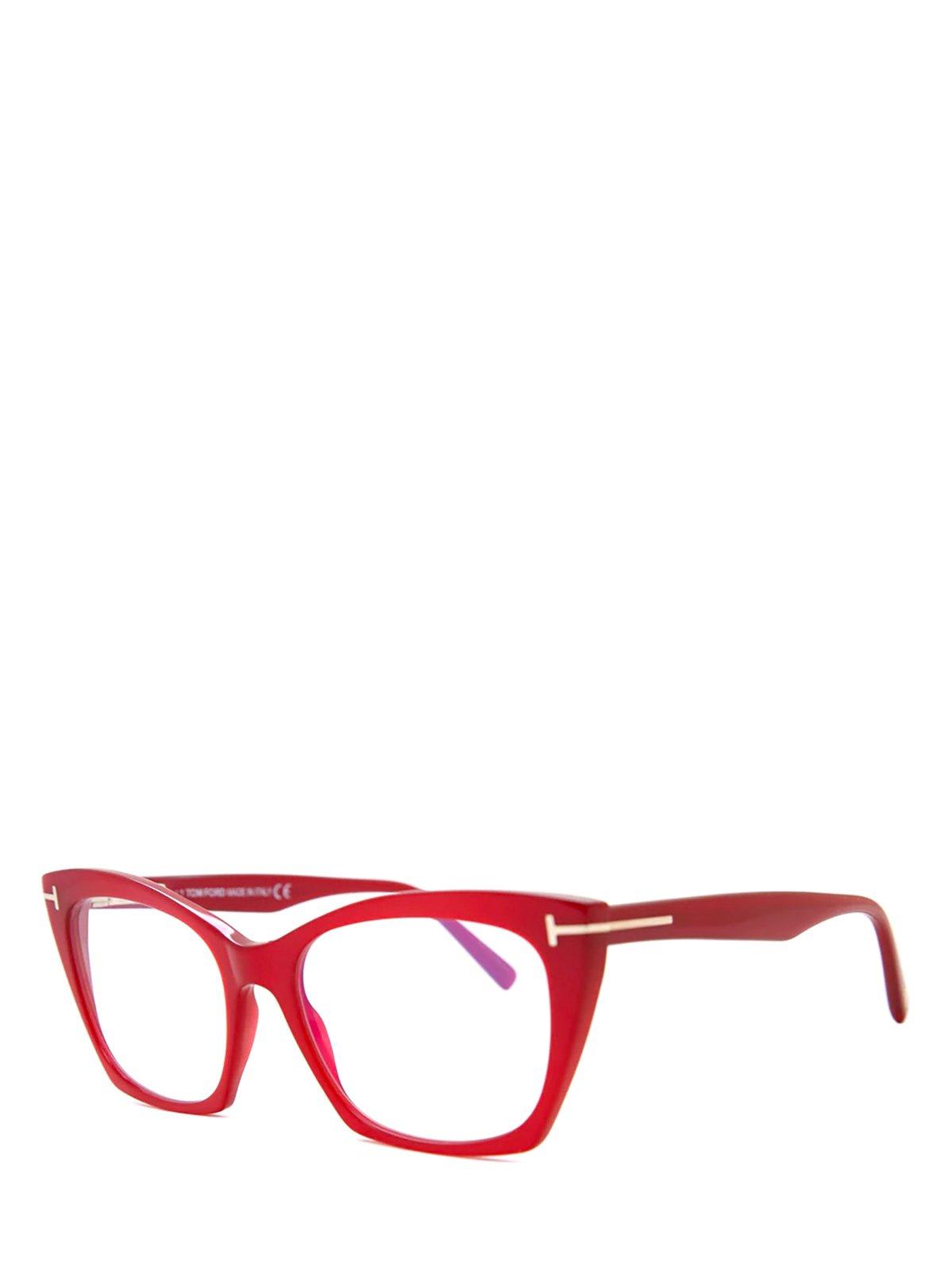 Shop Tom Ford Cat-eye Glasses In 072