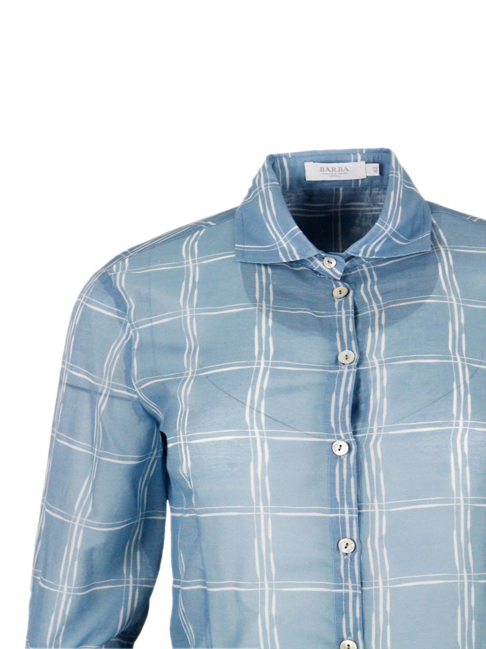 Barba Napoli Barba Shirts In Light Blu
