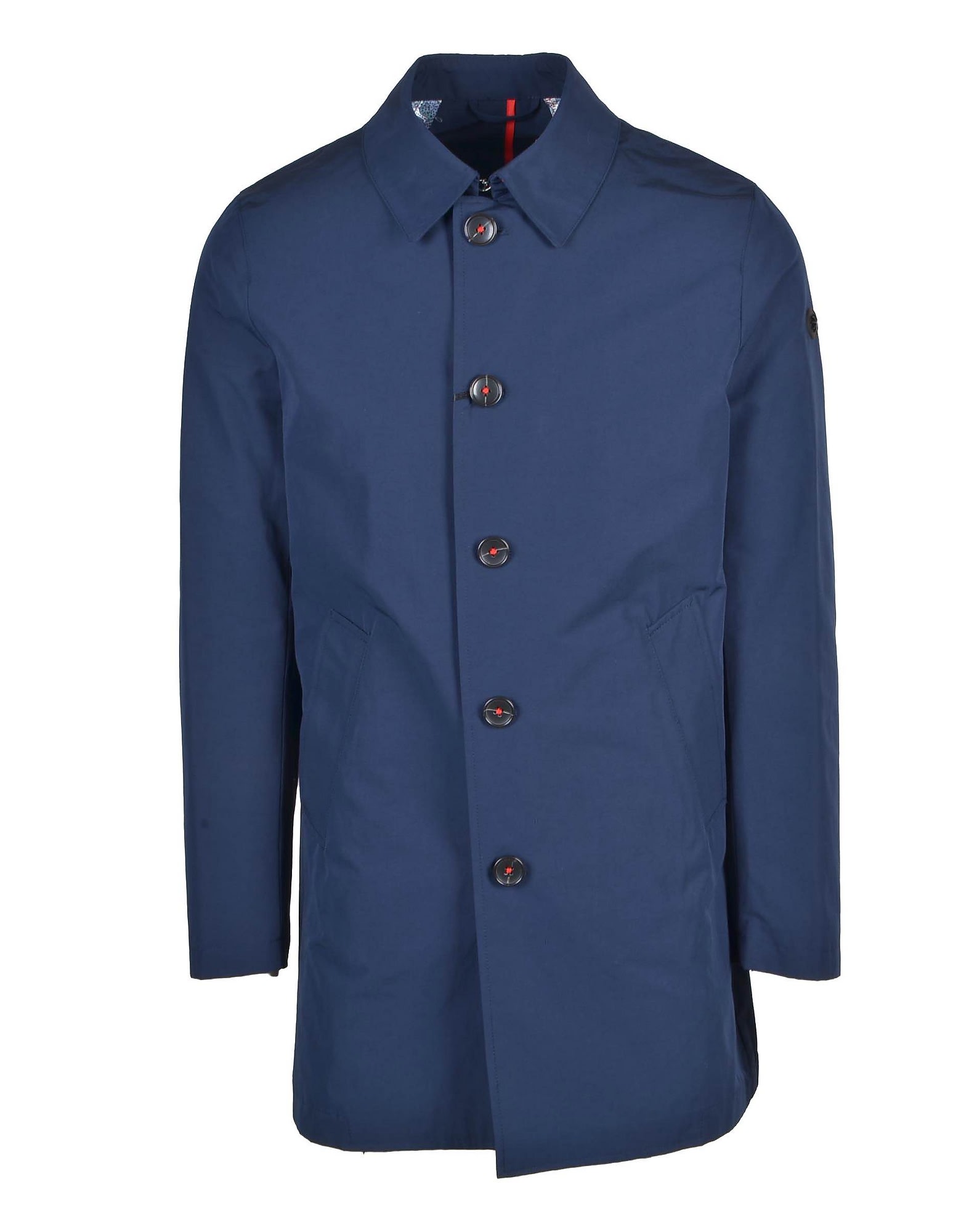 Manuel Ritz Mens Blue Jacket